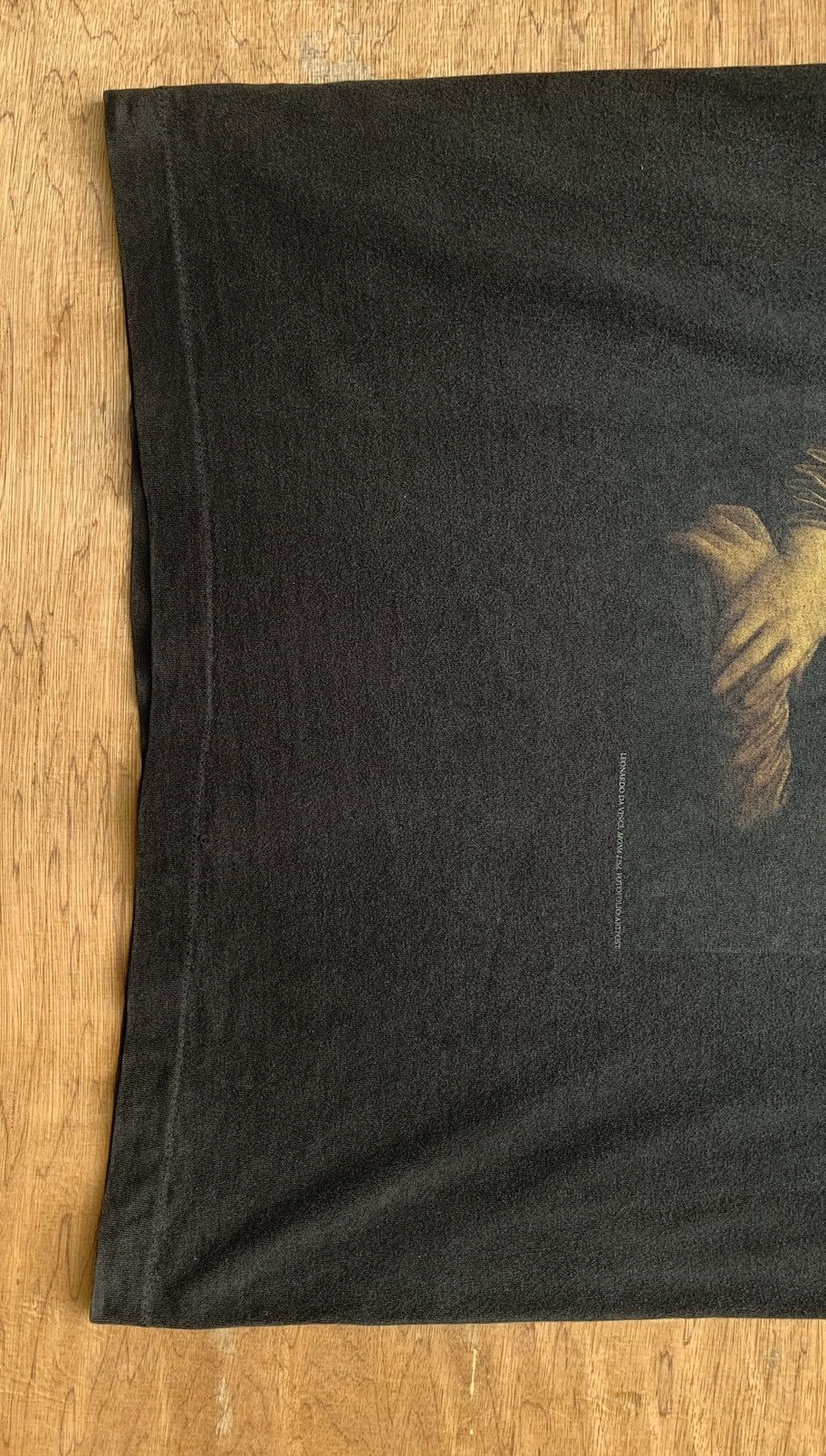 Art Comes First × Vintage Rare.. Vintage 90s Potret Monalisa T Shirt Size US L / EU 52-54 / 3 - 9 Thumbnail