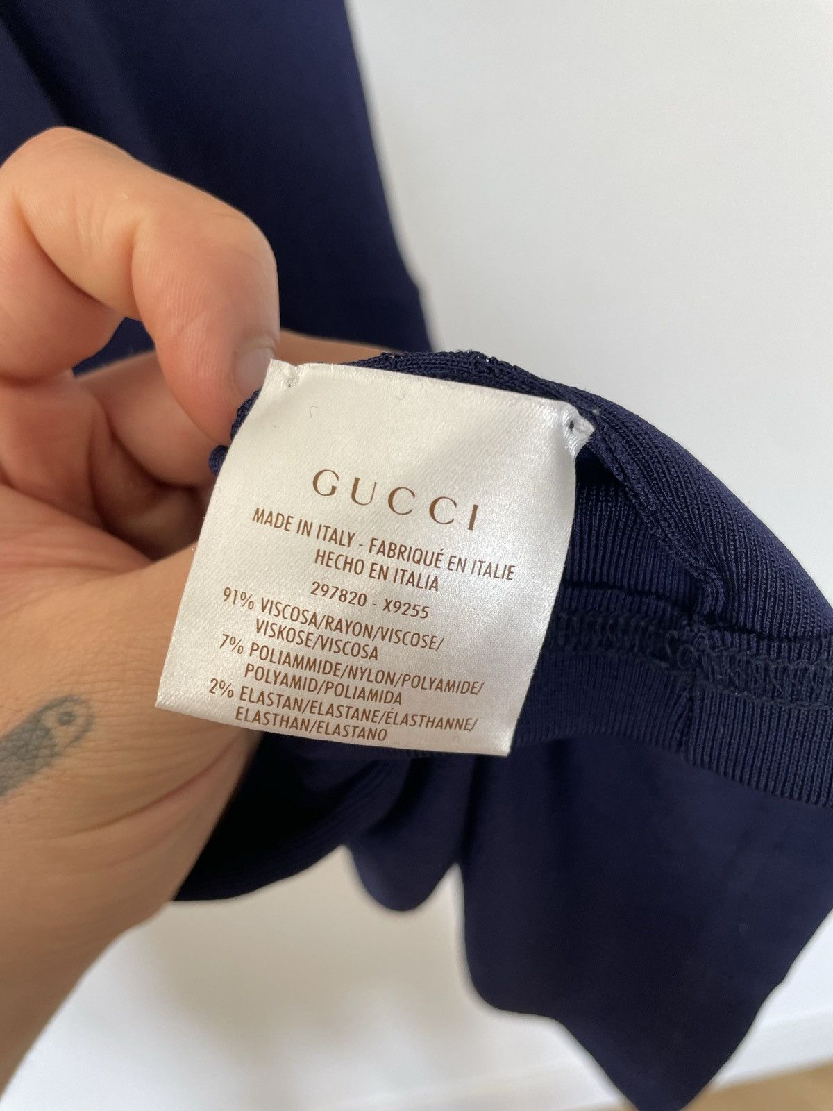 Gucci Gucci Maxi Dress Classy Navy Blue Gold Designer Women Size S / US 4 / IT 40 - 5 Thumbnail