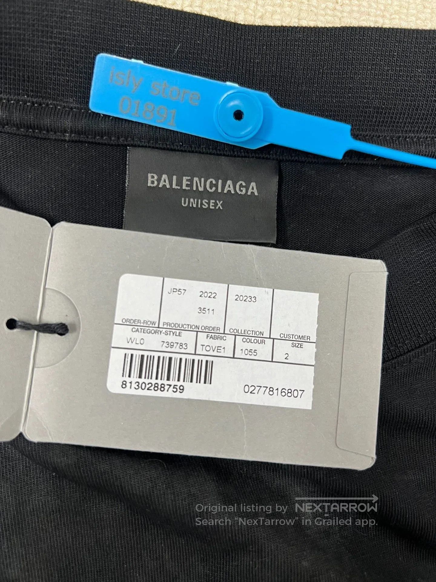 Balenciaga Balenciaga Sanskrit Logo Long Sleeve. Size US M / EU 48-50 / 2 - 4 Thumbnail