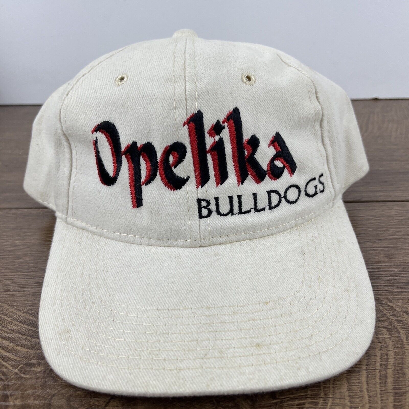 Other Opelika Bulldogs Hat Opelika White Hat Adjustable Snapback A Size ONE SIZE - 5 Thumbnail