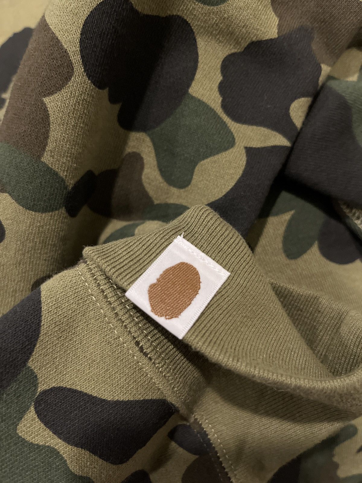 BAPE - 1st Camo Green Hoodie