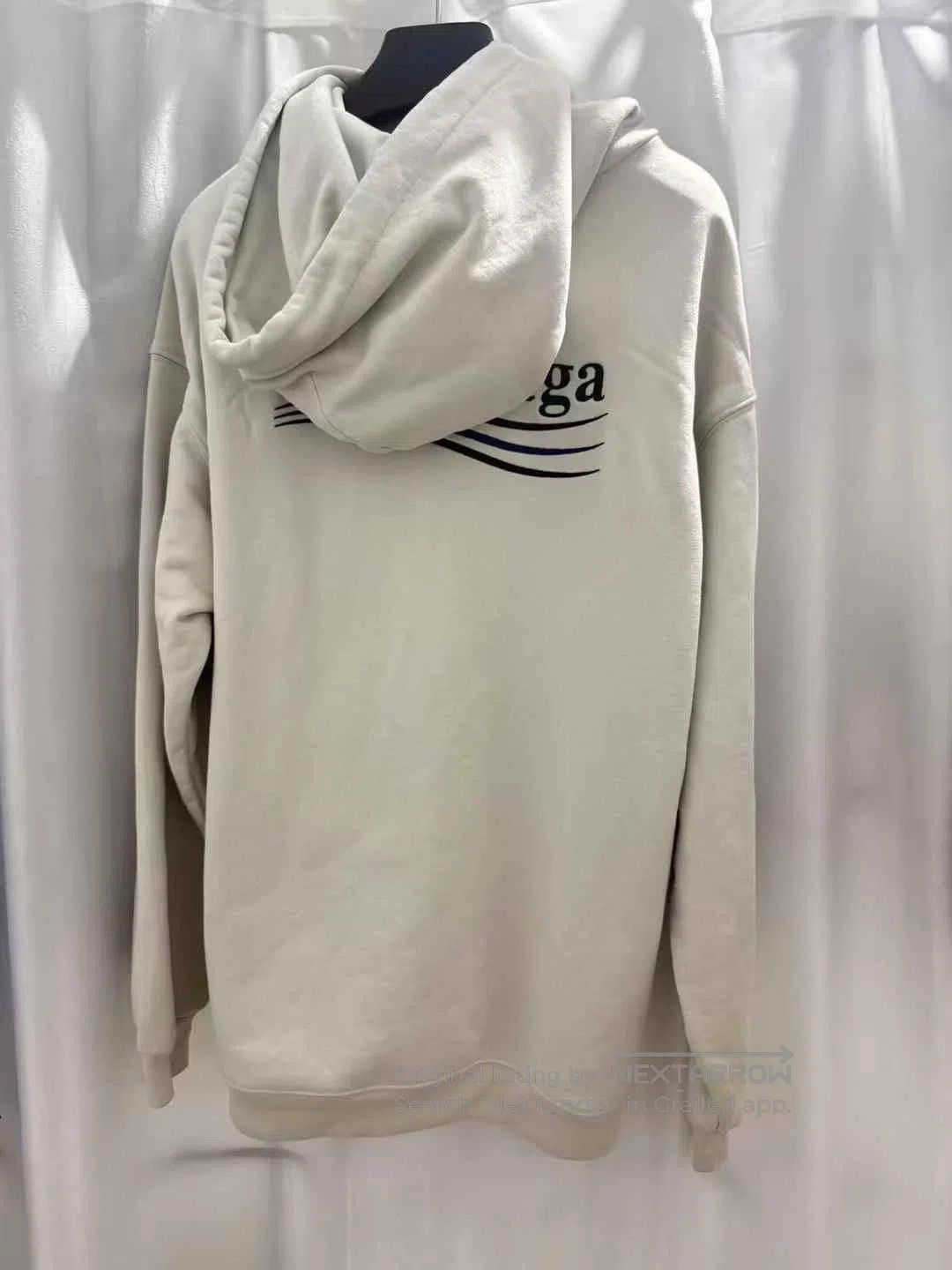 Balenciaga Balenciaga White Coca-Cola Embroidered Logo Hoodie Sweatsh Size US XS / EU 42 / 0 - 2 Thumbnail
