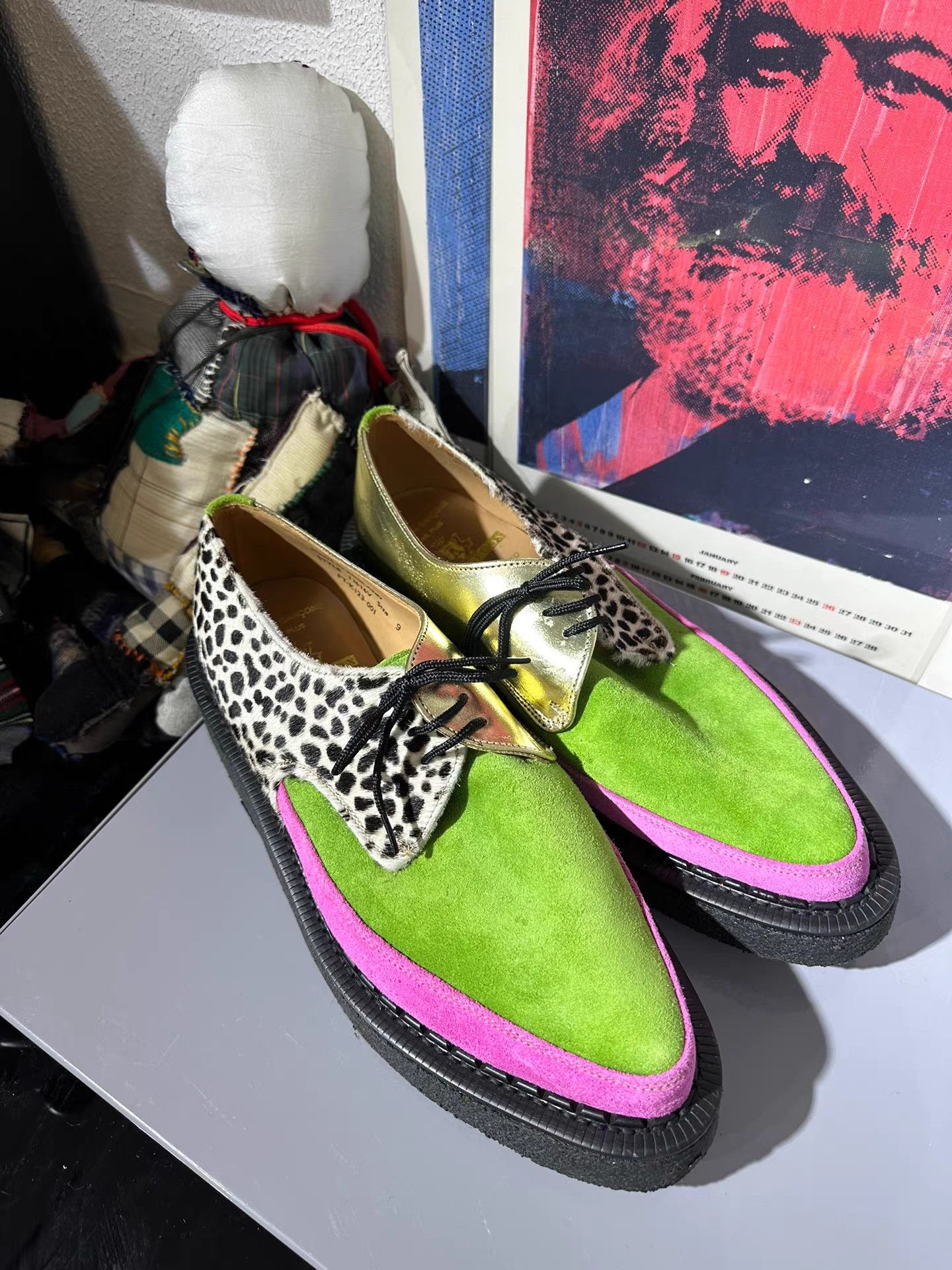 Comme des Garcons Homme Plus Comme des Garçons x George Cox Leather Platform Shoes K20 Size US 9.5 / EU 42-43 - 4 Thumbnail