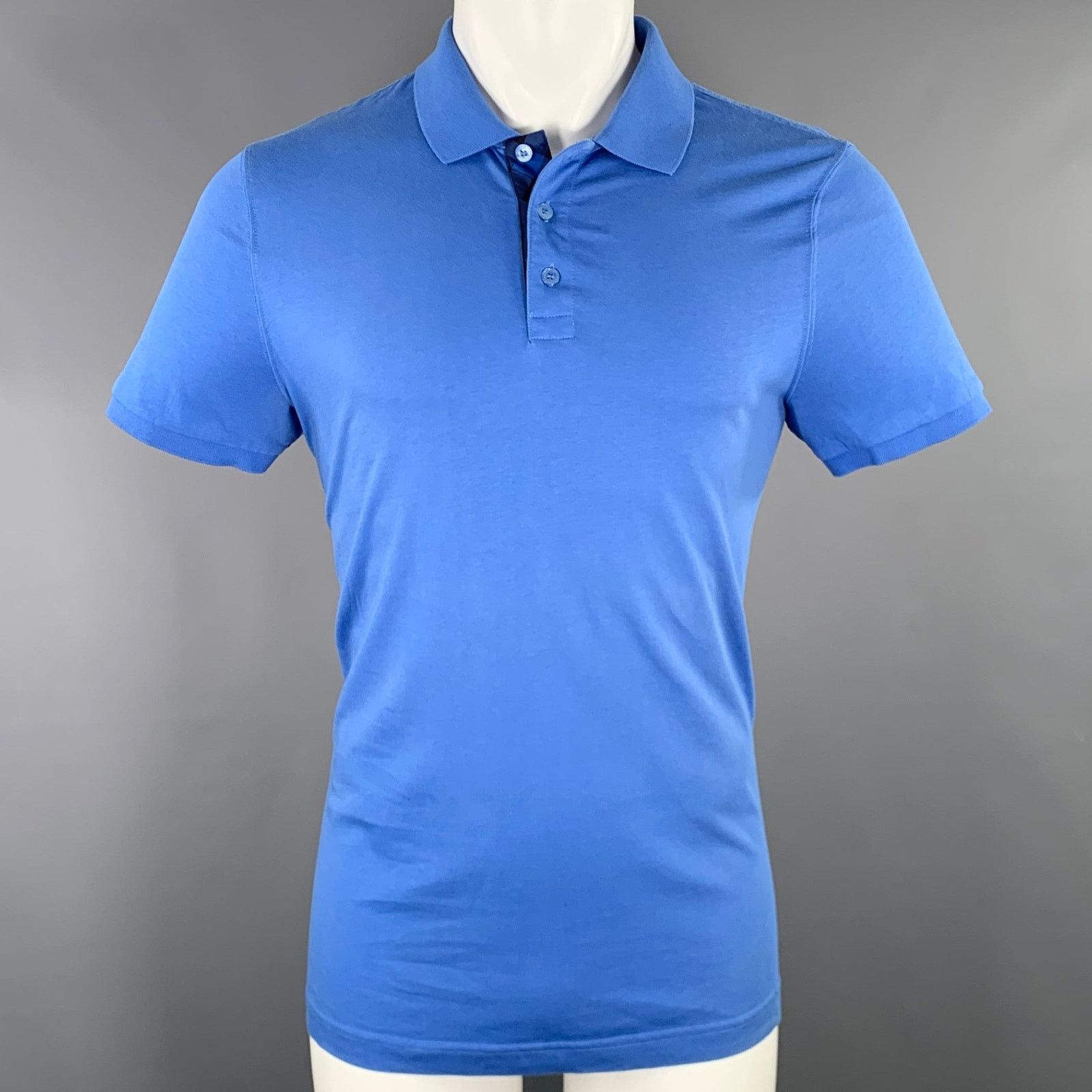 BURBERRY BRIT Size M Trim Cotton Short Sleeve Polo