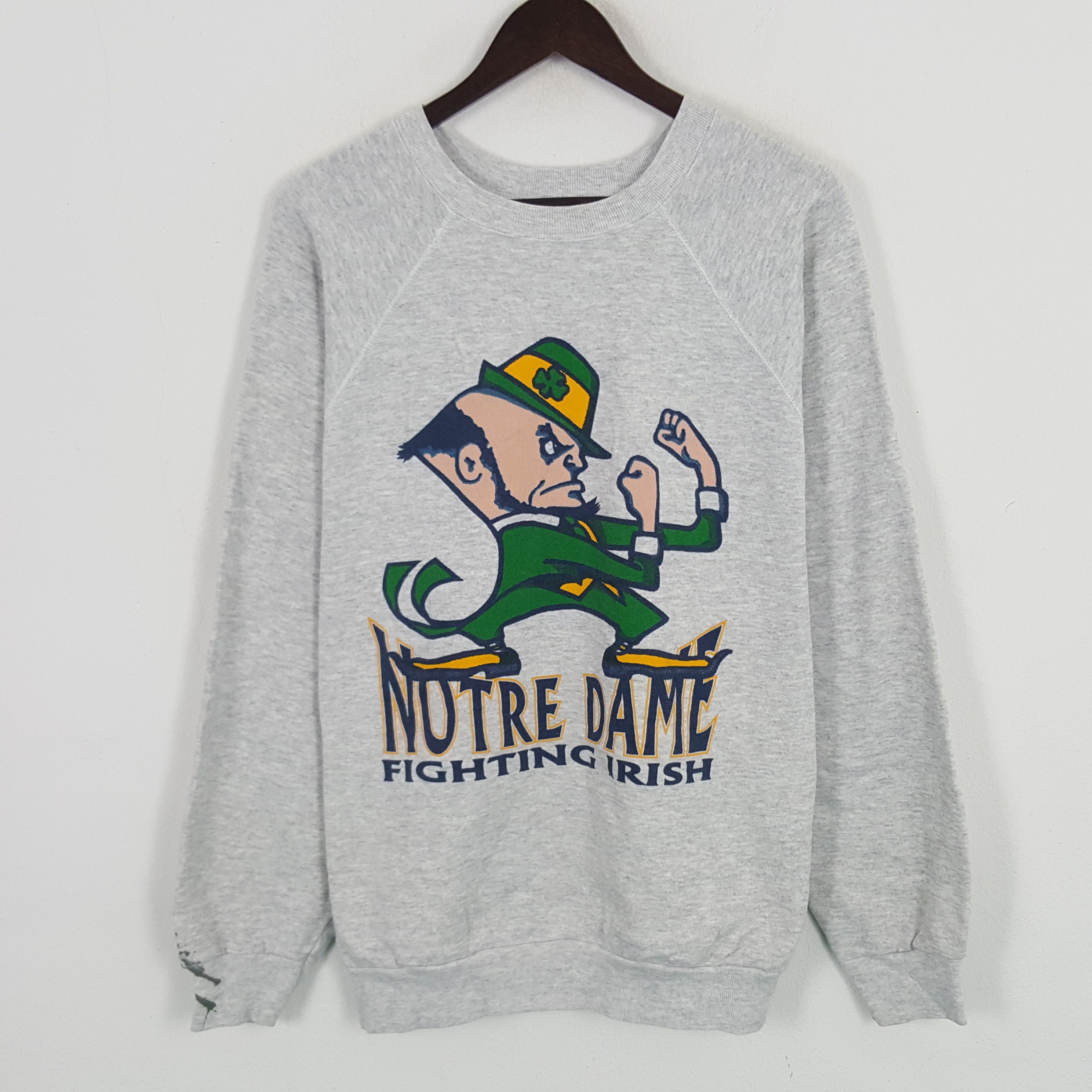 Vintage Vintage Notre Dame Sweatshirt Size US L / EU 52-54 / 3 - 1 Thumbnail