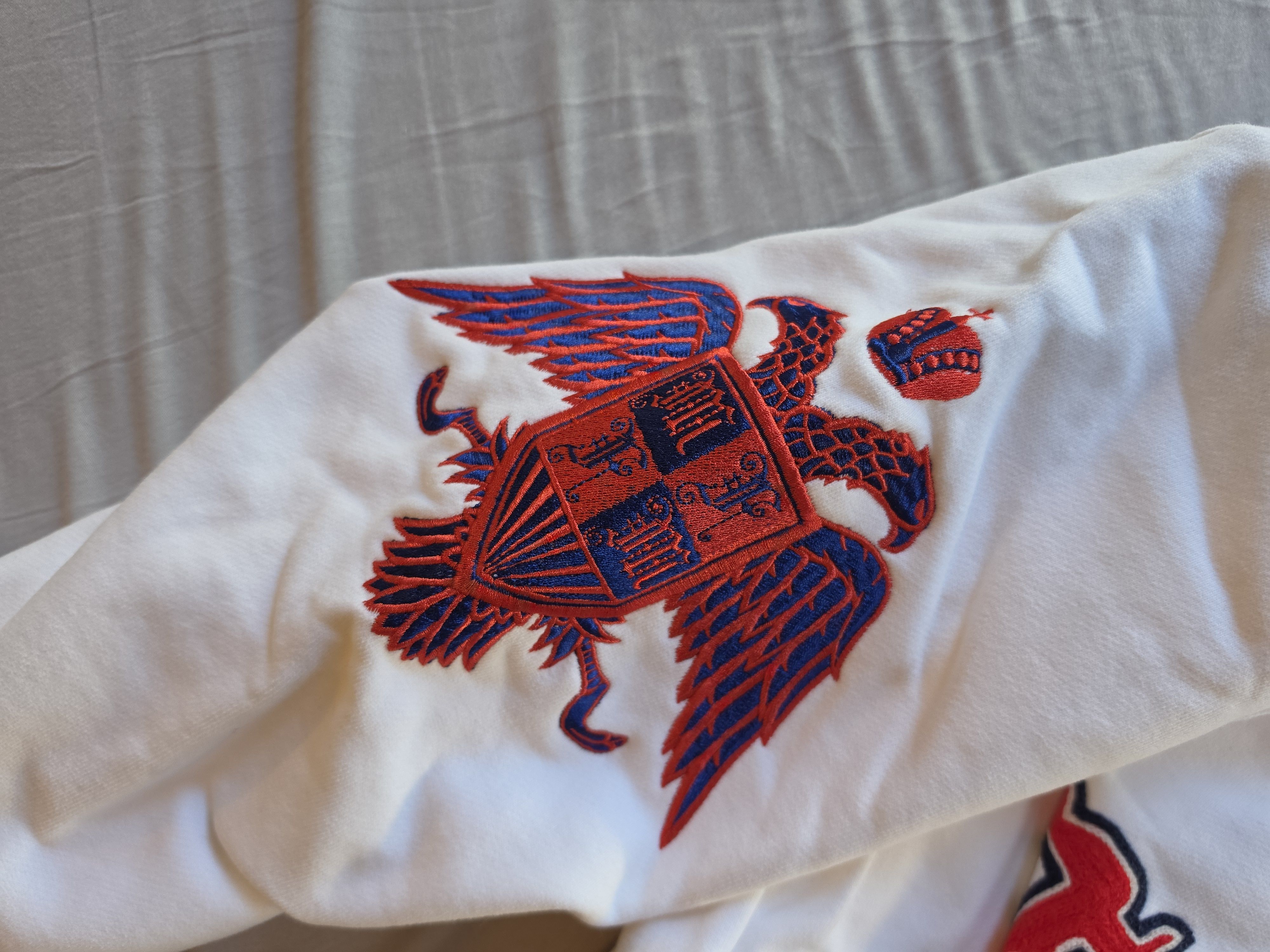 murd333r.fm MURD333R.FM WHITE JUSTICE 2.0 HOODIE Size US XXL / EU 58 / 5 - 6 Thumbnail