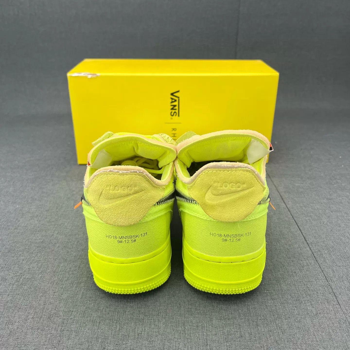Nike AF1 Volt Green 44.5, like new, with box Size US 10.5 / EU 43-44 - 7 Thumbnail