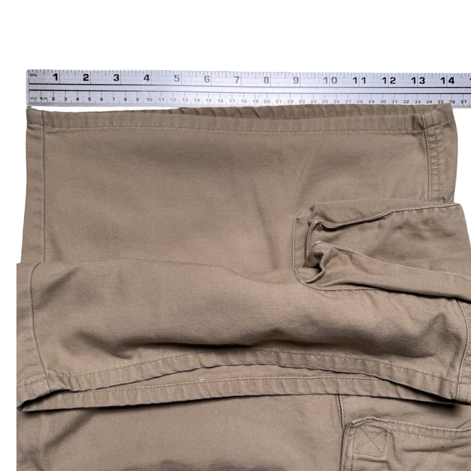Arizona Jean Co. Vintage Y2K Arizona Baggy Utility Cargo Shoets Beige 36 Size US 36 / EU 52 - 5 Thumbnail