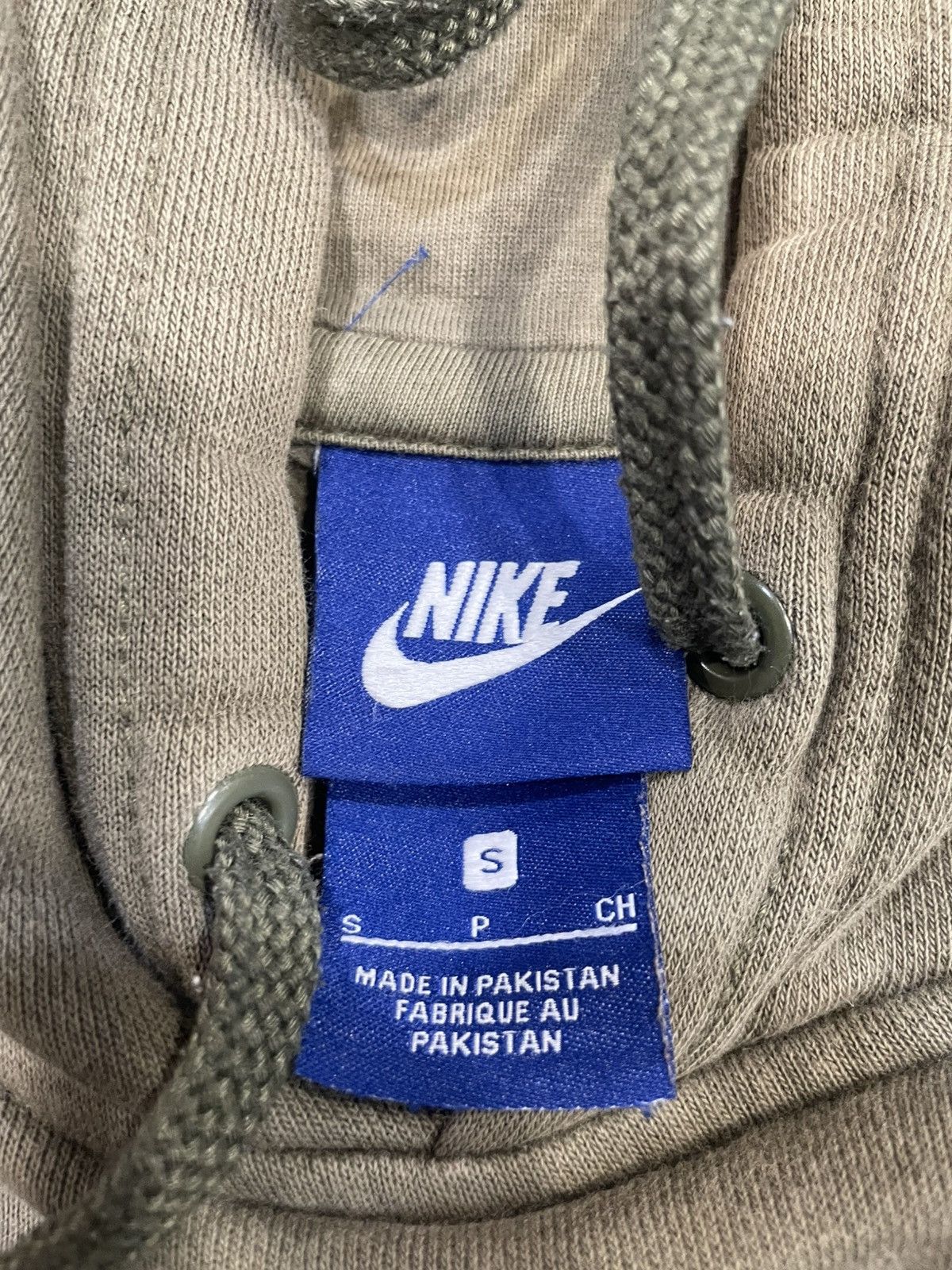 Nike Nike Olive Green pullover hoodie Size US S / EU 44-46 / 1 - 4 Thumbnail