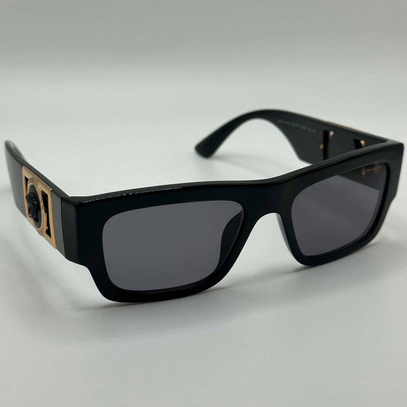Versace NEW VERSACE VE4416U GB1/81 Black/Polarized Dark Grey Unisex Size ONE SIZE - 5 Thumbnail
