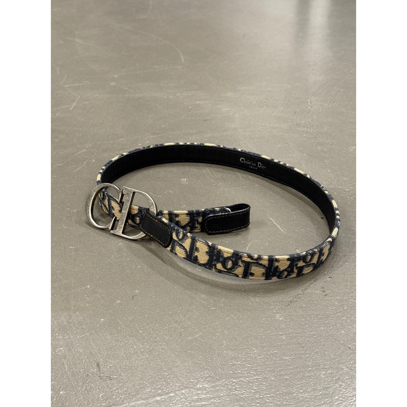 Dior 2000s Christian Dior by Galliano monogram belt Size ONE SIZE - 4 Thumbnail