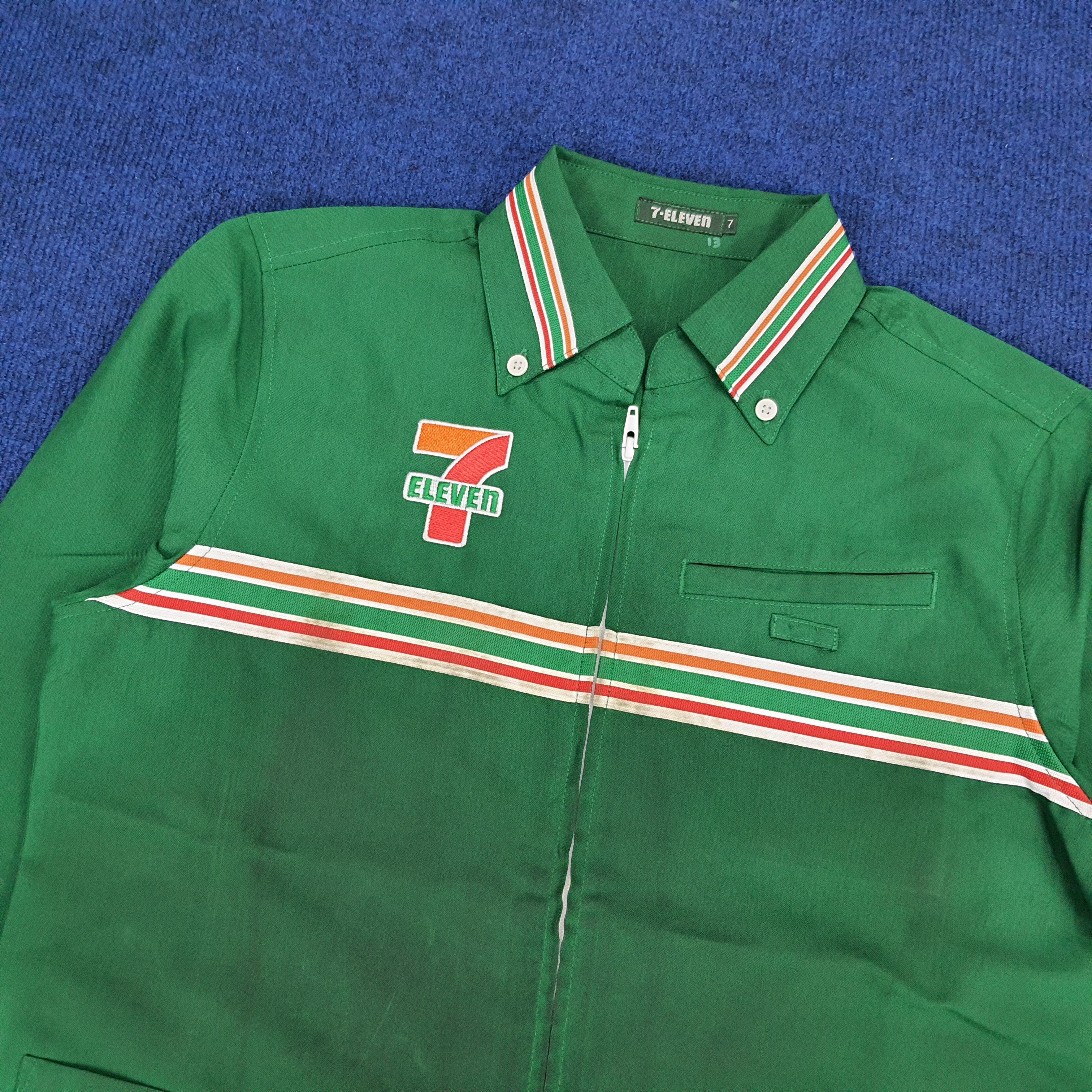 Vintage Vintage 7 Eleven Japanese Staff Uniform Jacket | Grailed