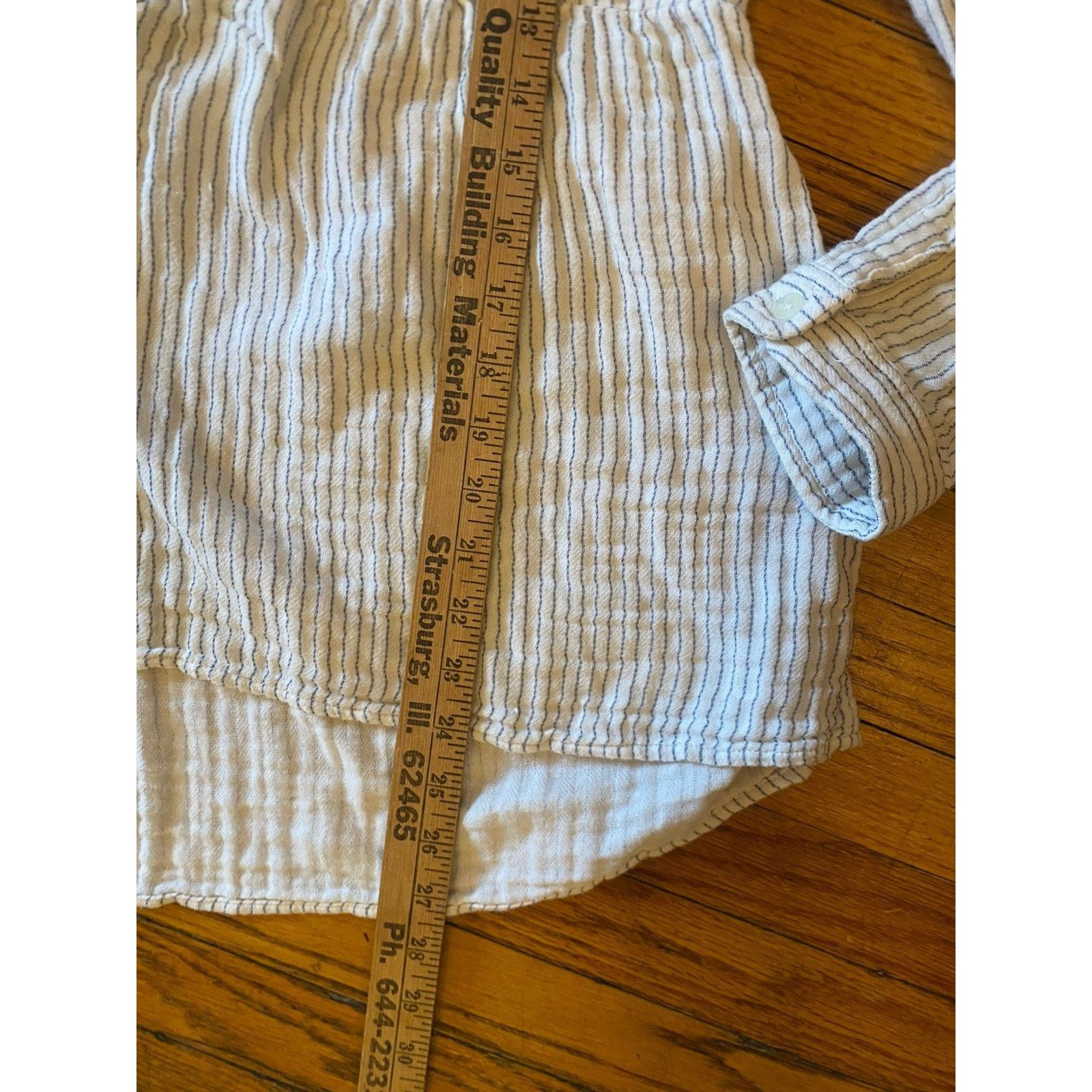 American Eagle Outfitters American Eagle Peasant Top Womens M Jegging Fit Blouse Shirt Size M / US 6-8 / IT 42-44 - 7 Thumbnail