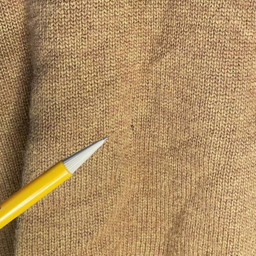 Other FINK Mens Lambs Wool V-Neck Pullover Sweater Tan Size Medium Size US M / EU 48-50 / 2 - 4 Thumbnail