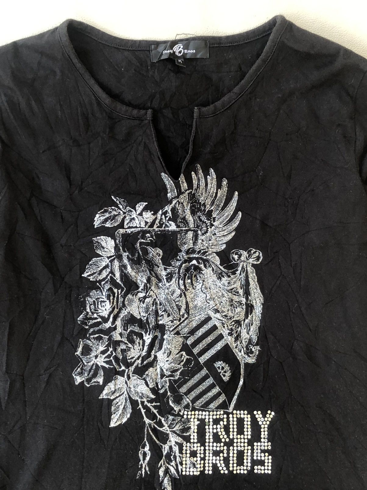 Hysteric Glamour Gothic Poem Troy Bros LongSleeve Rock Punk Style Size US M / EU 48-50 / 2 - 4 Thumbnail