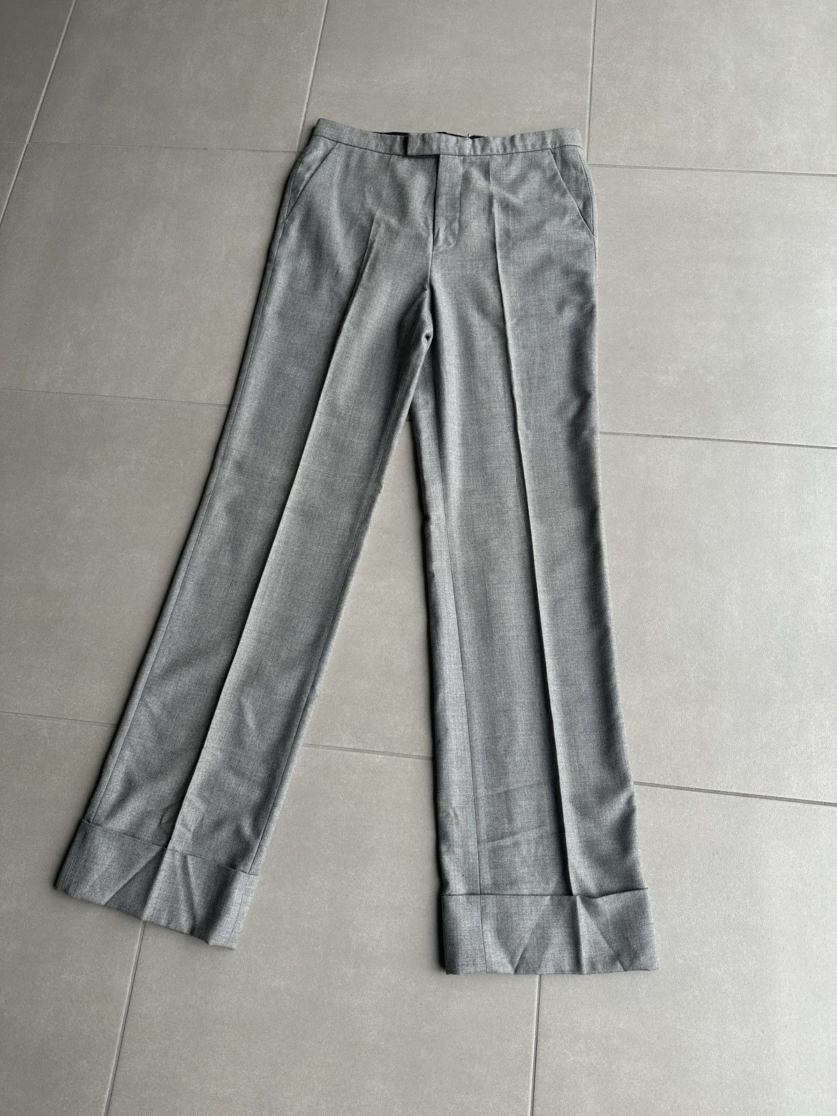 Raf Simons Raf Simons AW1999 NWT Wool straight leg trousers Size US 32 / EU 48 - 5 Thumbnail
