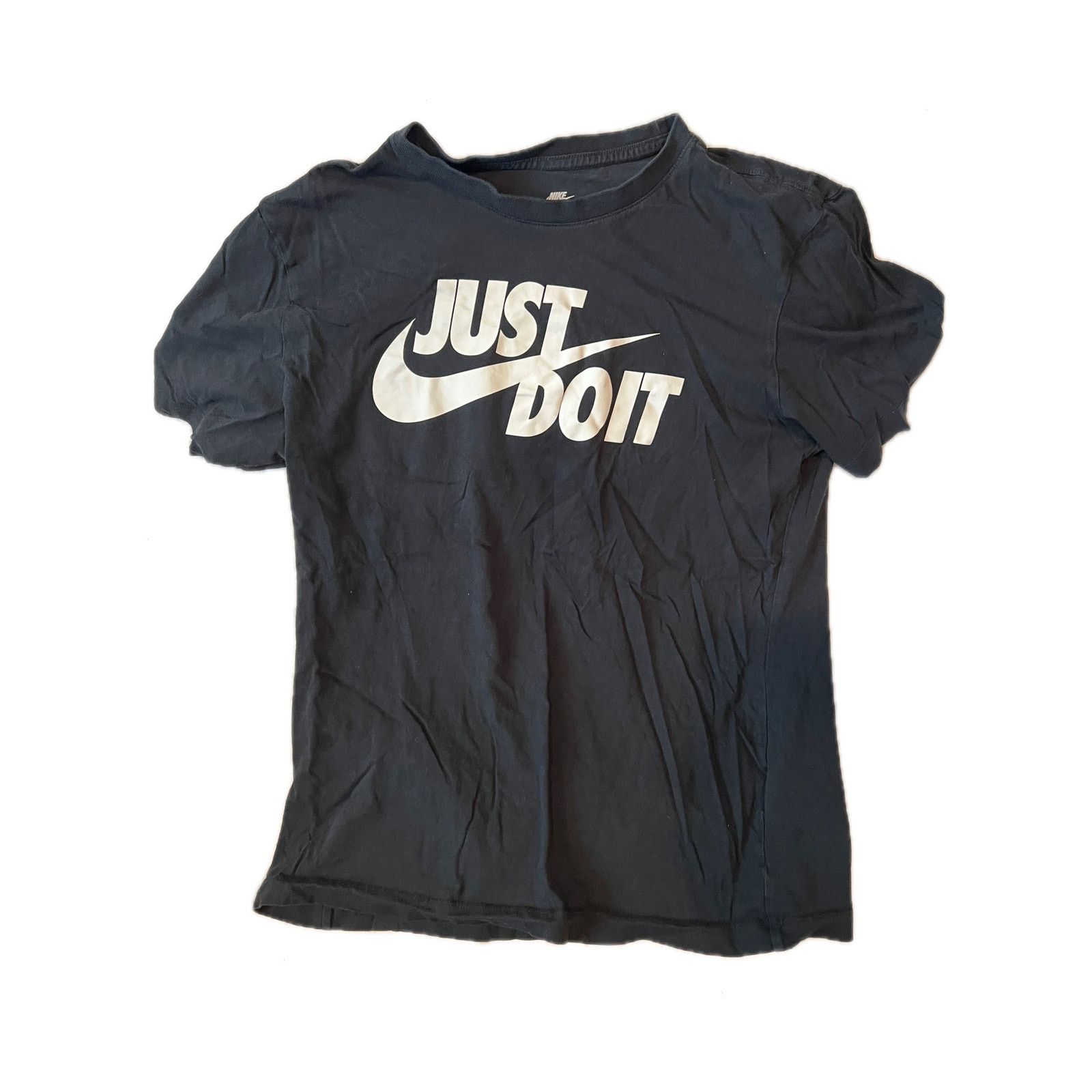Nike Nike Tee Black Just Do It T-Shirt Mens M Size US M / EU 48-50 / 2 - 1 Thumbnail