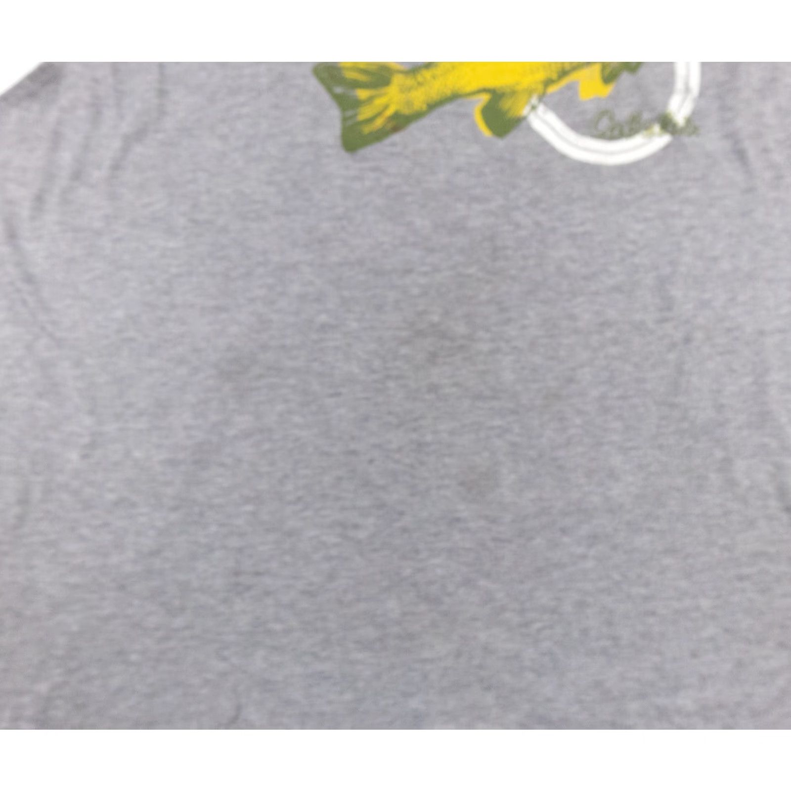 Vintage Cabela's Shirt Mens Large Gray Sleeveless Dri-Release Tee Fish Graphic Crew Neck Cotton All Seasons Men's T-Shirt Size US L / EU 52-54 / 3 - 4 Thumbnail