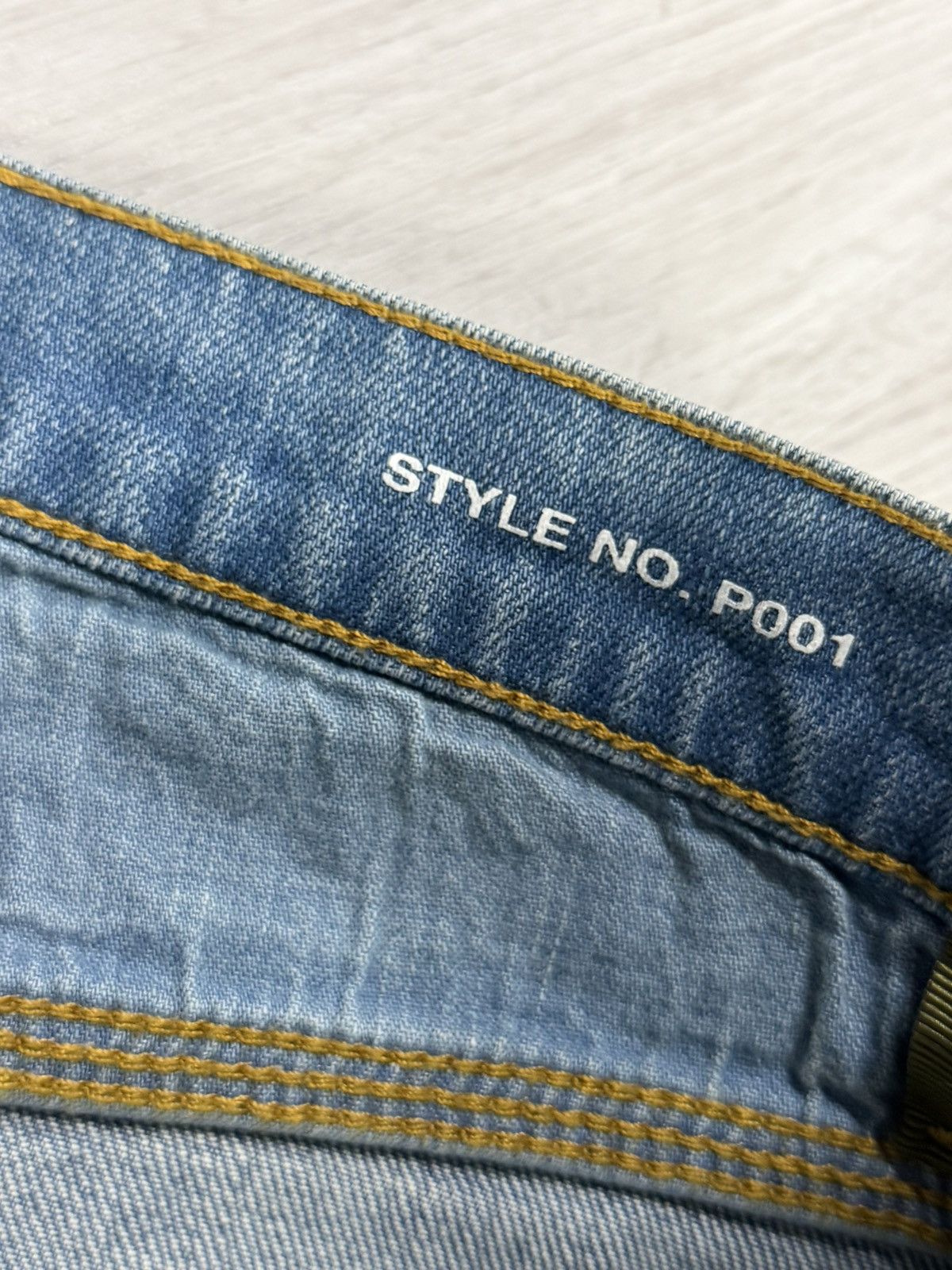 Purple Brand Purple Brand Mural Blue Jean – Light Indigo Size US 32 / EU 48 - 3 Thumbnail
