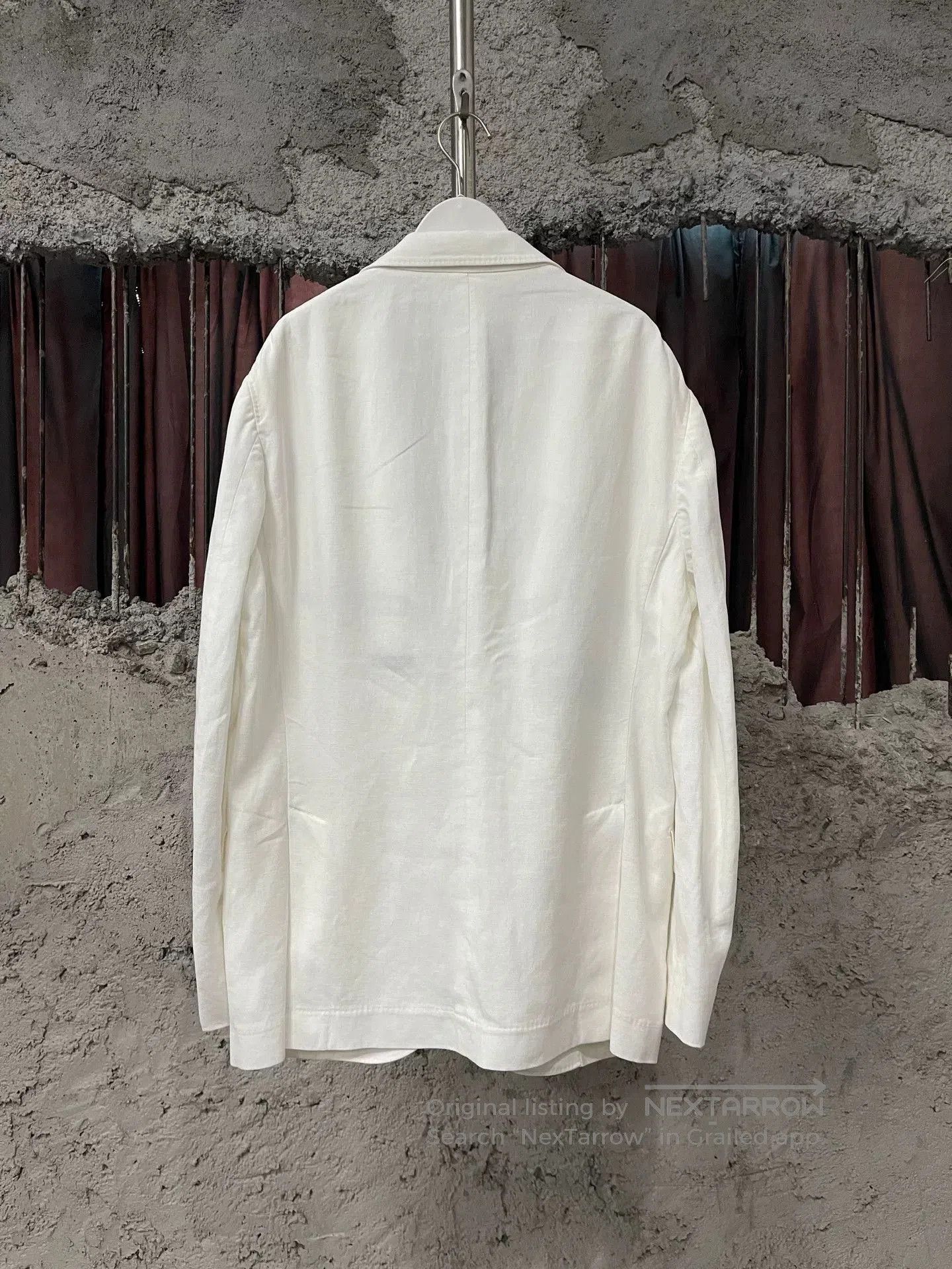Brunello Cucinelli Brunello Cucinelli White Structured Suit. Size US M / EU 48-50 / 2 - 2 Thumbnail