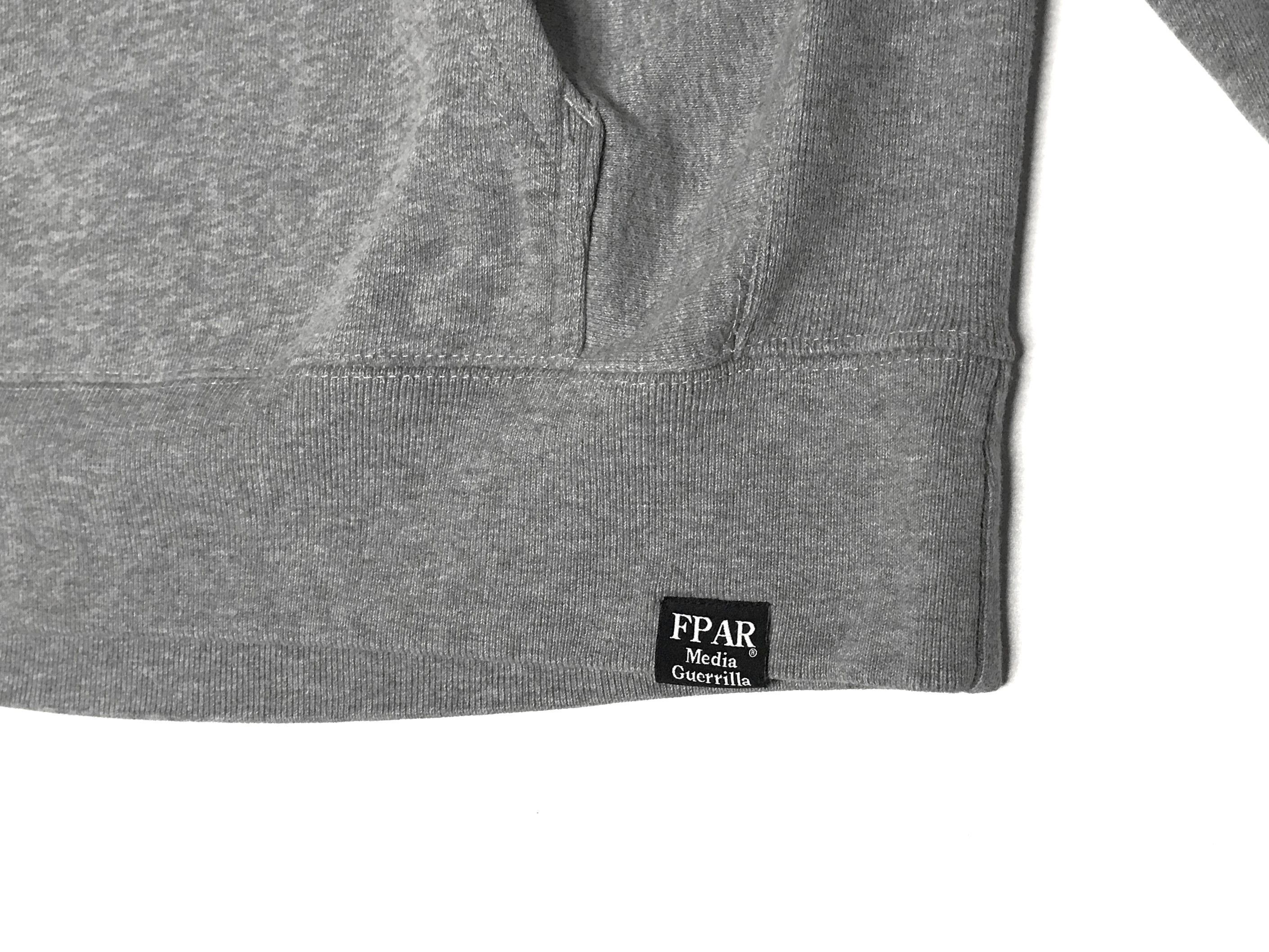FPAR Fpar Media Guerrilla Mens Hoodie Pullover Sz S Gray Size US S / EU 44-46 / 1 - 5 Thumbnail