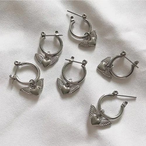 Designer Retro punk earrings Size ONE SIZE - 1 Thumbnail