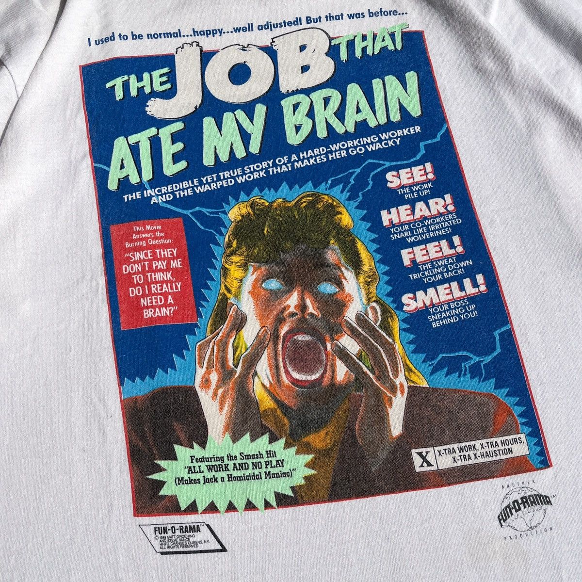 Other The Job That Ate My Brain 1989 Size US S / EU 44-46 / 1 - 5 Thumbnail