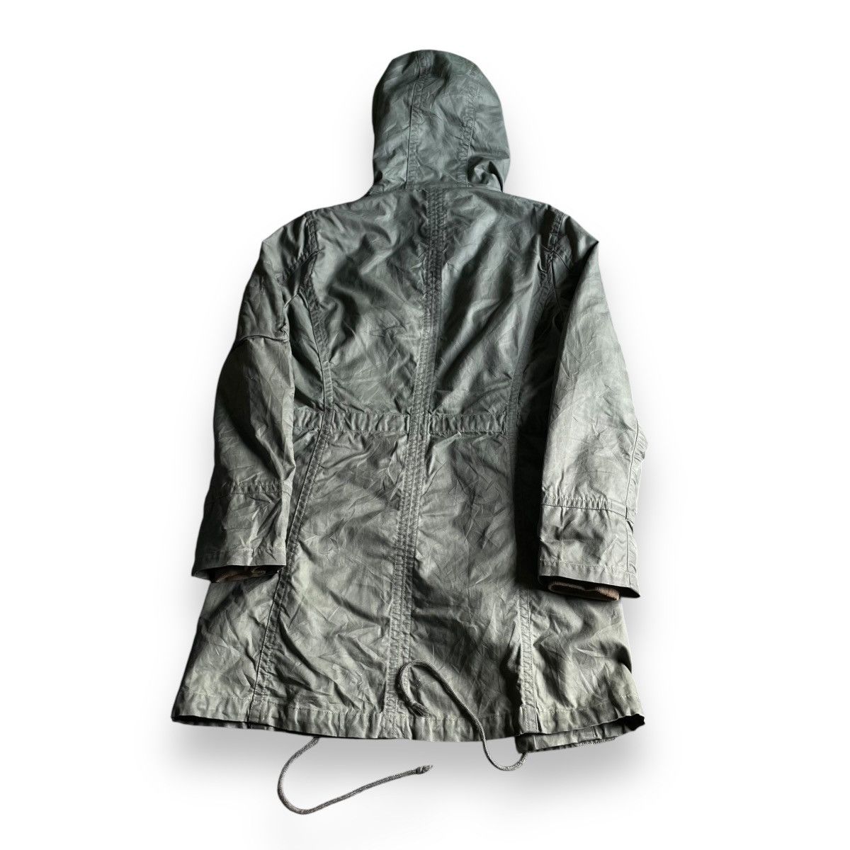 Genetic Manipulation Shinichiro Kuriya 🇯🇵 SHINICHIRO KARIYA WAXED FUR RACOON HOODIE PARKA JACKET Size US M / EU 48-50 / 2 - 2 Thumbnail