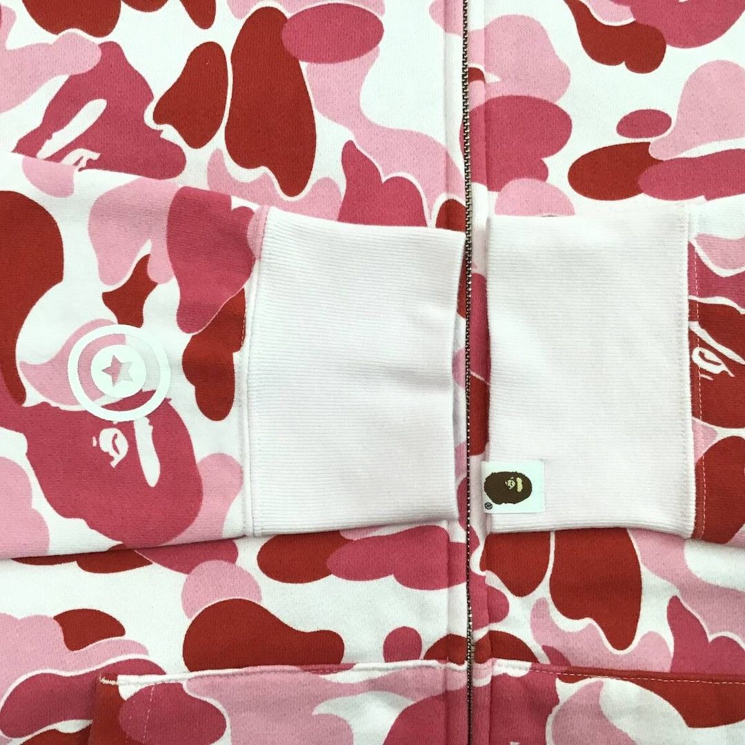Bape BAPE ABC camo Pink shark full zip hoodie a bathing ape PONR Size US XL / EU 56 / 4 - 6 Thumbnail