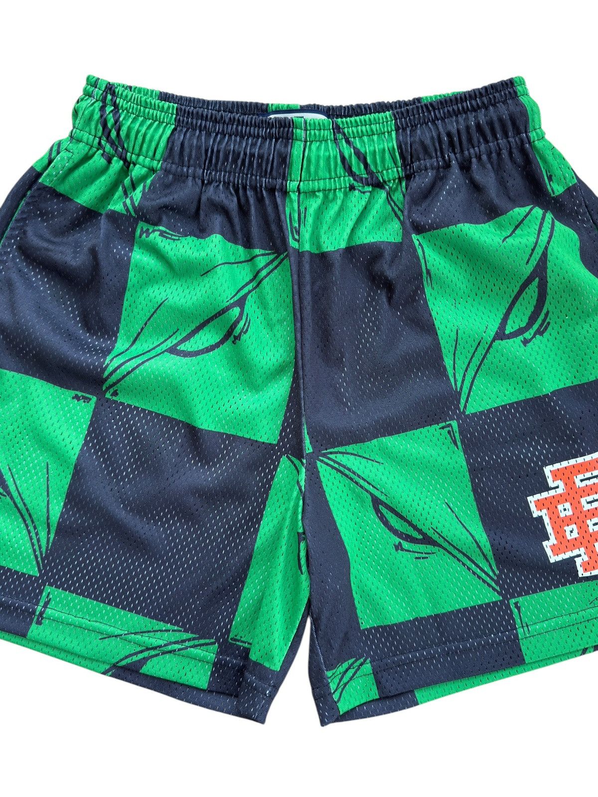 Eric Emanuel × Matty Boy Matty Boy Eric Emanuel 99 Eyes EE Shorts - Green Size US 33 - 5 Thumbnail