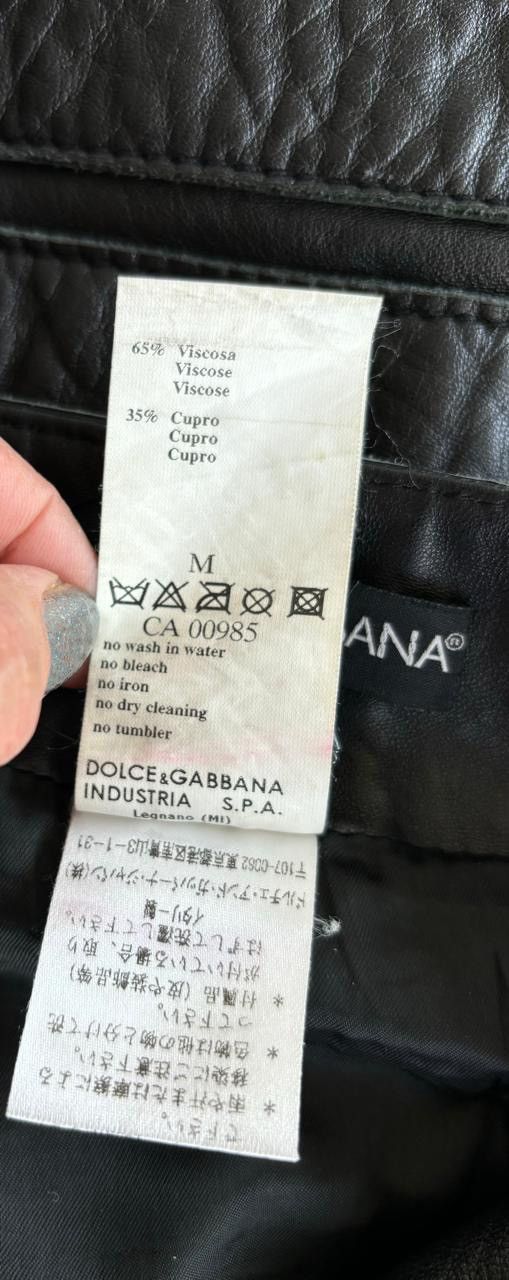 Dolce & Gabbana SS03 Dolce & Gabbana ‘Sex’ Leather Belt Skirt Size 30" / US 8 / IT 44 - 10 Thumbnail