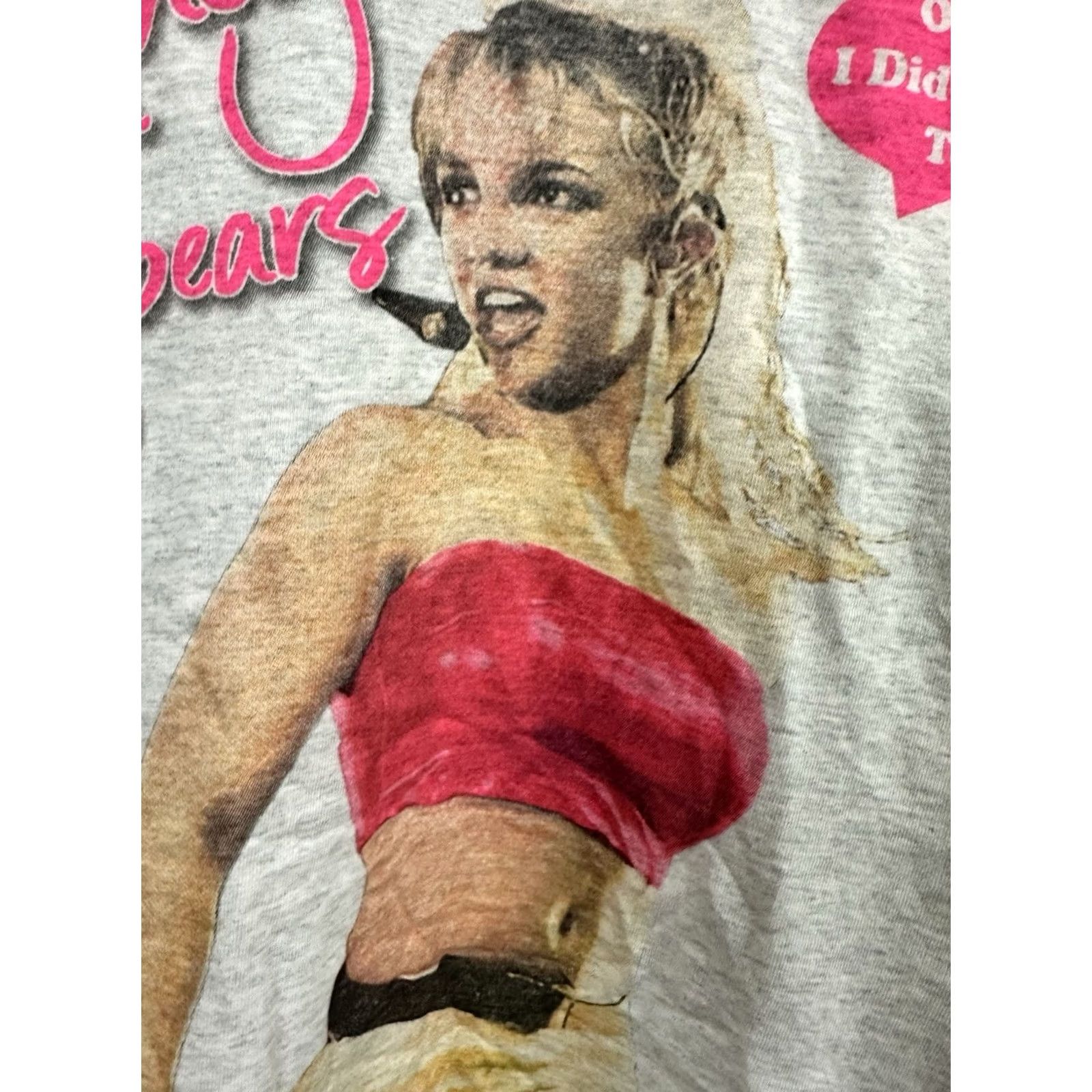 Fruit Of The Loom VTG Britney Spears Oops I Did It Again Tour 2000 Concert Tour LS T-Shirt M Shirt Mens Heather Gray XS? Size US M / EU 48-50 / 2 - 6 Thumbnail