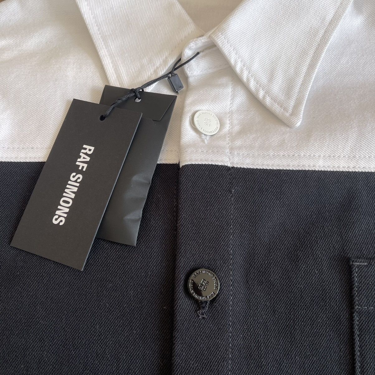 Raf Simons AW2022/23 Oversized Bicolor Denim Overshirt Size US M / EU 48-50 / 2 - 4 Thumbnail