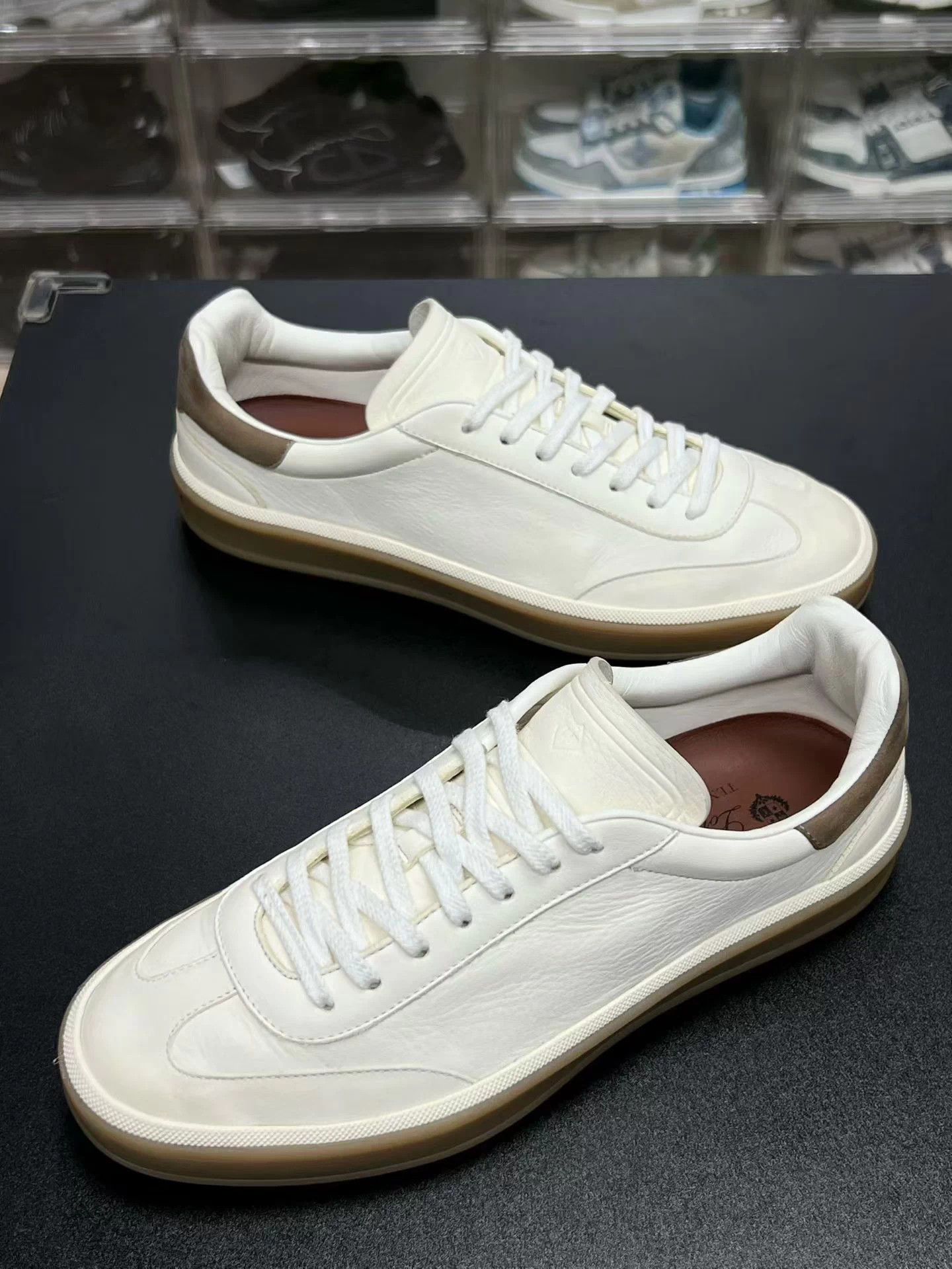 Loro Piana Loro Piana color block German trainer 40 (fits 41) Size US 7 / EU 40 - 1 Thumbnail