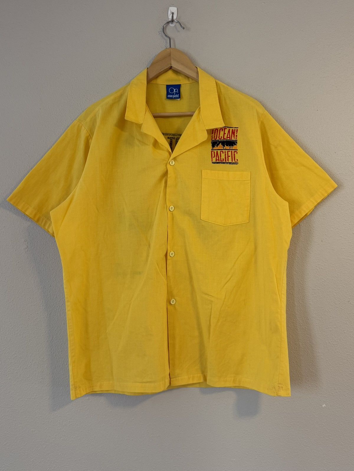 Ocean Pacific rare 1986 OP Pro surf competition shirt new zealand Size US L / EU 52-54 / 3 - 2 Thumbnail