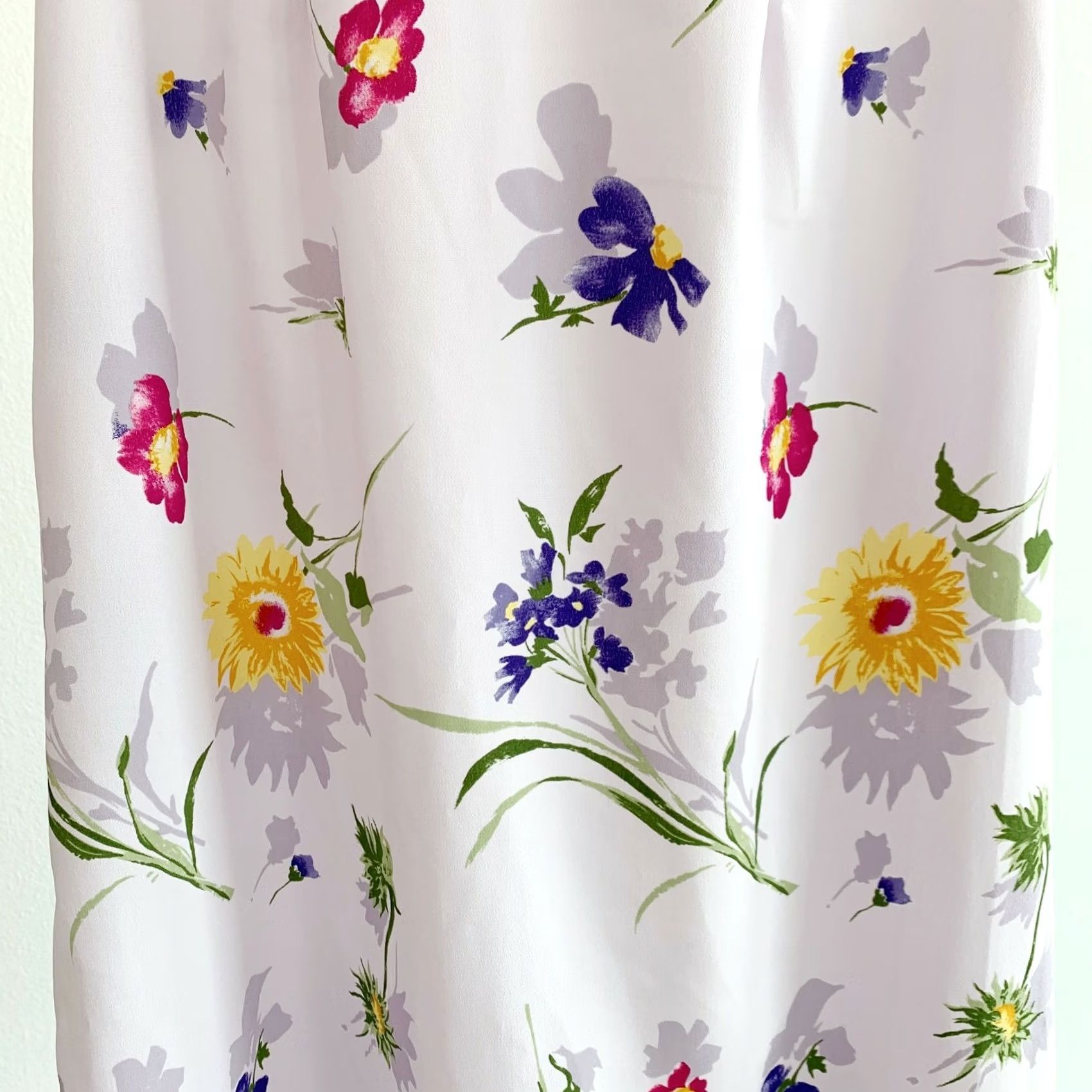 Blair Joni Blair Vintage 90s Purple Floral Long Sleeveless A-Line Dress 9/10 Womens Size M / US 6-8 / IT 42-44 - 3 Thumbnail