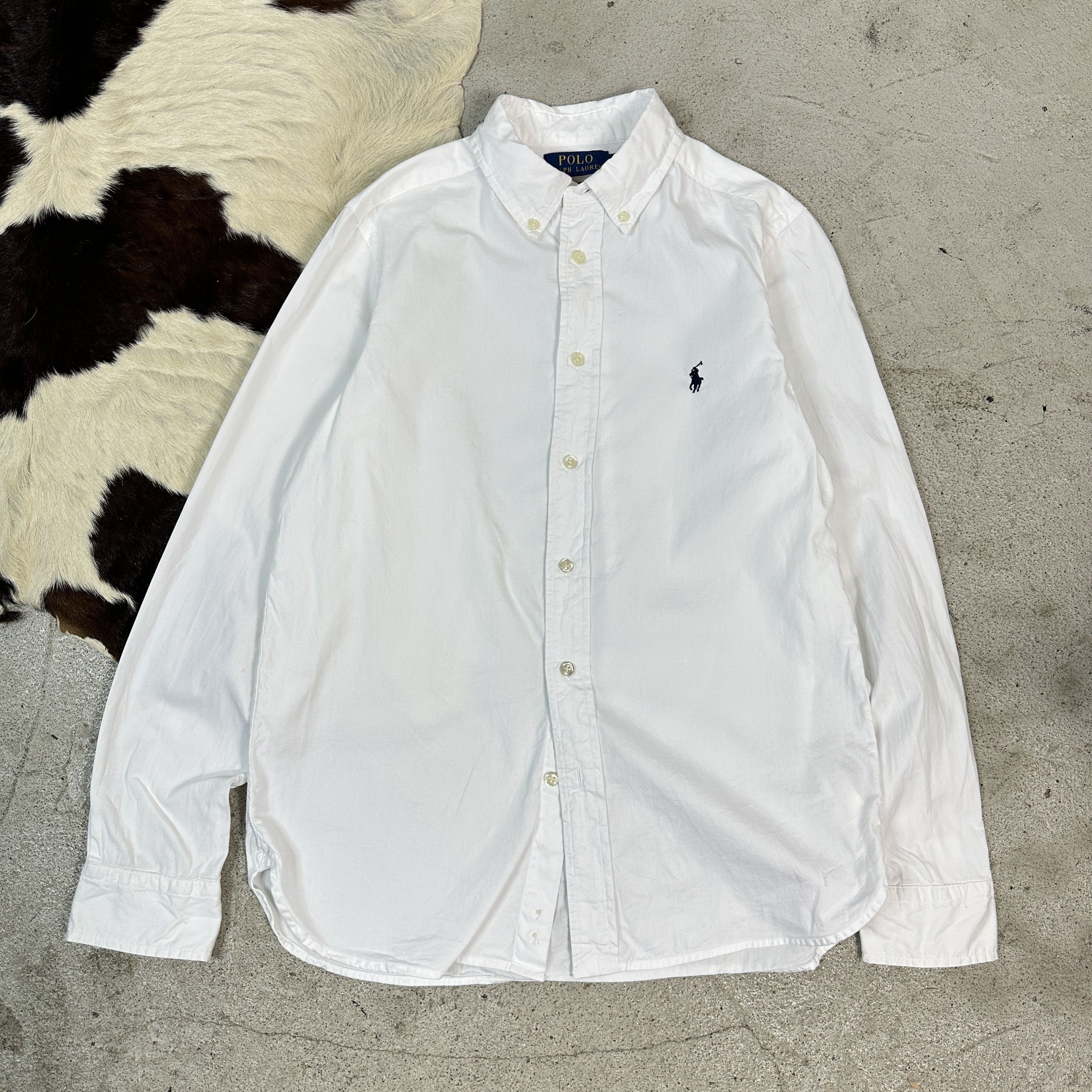 Polo Ralph Lauren × Vintage Vintage Y2K Casual Designer Women's Polo Ralph Lauren Shirt Size M / US 6-8 / IT 42-44 - 2 Thumbnail