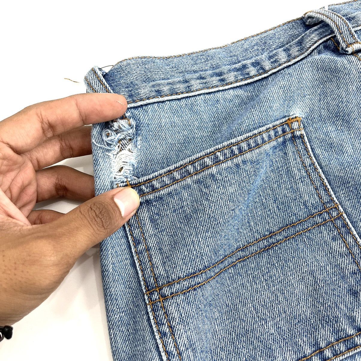 If Six Was Nine × Japanese Brand × Le Grande Bleu (L.G.B.) Y2k Georgia Love Bell Bottons Flared Jeans Bootcut Lgb Goa Size 28" / US 6 / IT 42 - 19 Thumbnail