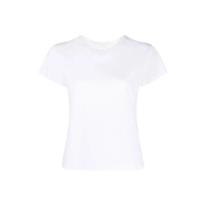 Maison Margiela MM6 Maison Margiela White Crew Neck T-Shirt 0079 Size XS / US 0-2 / IT 36-38 - 1 Thumbnail