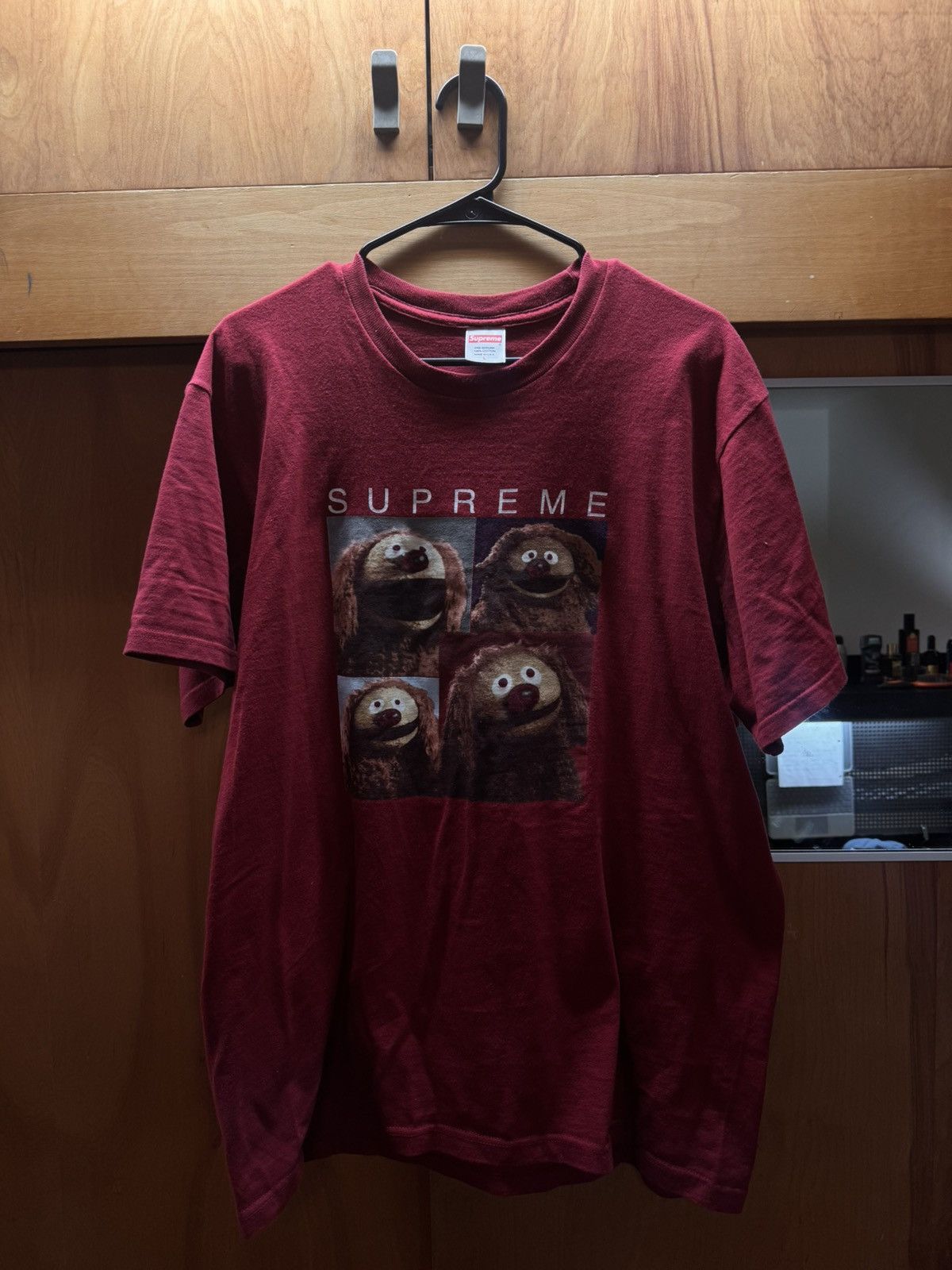 Supreme Sesame Street Rowlf t shirt