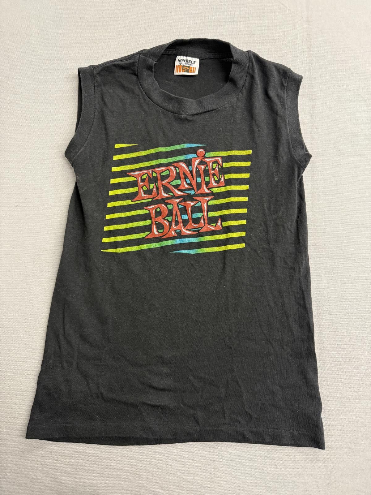 Other Vintage 80s Ernie Ball Guitar T-shirt Sleeveless by Design S Size US S / EU 44-46 / 1 - 1 Thumbnail