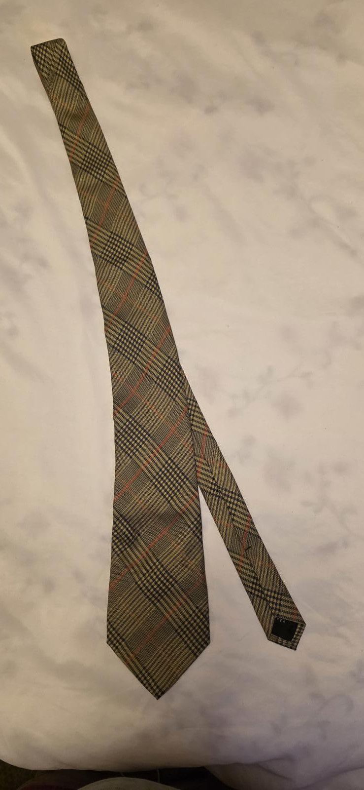 Nordstrom Nordstrom Men's Made in Italy Plaid Tie Size ONE SIZE - 1 Thumbnail
