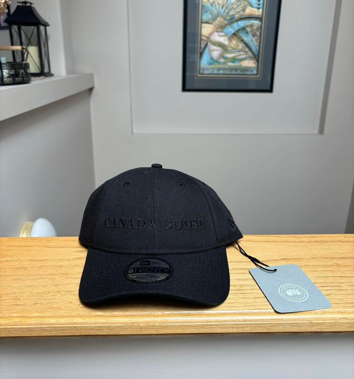 Canada Goose Canada Goose x New Era Black Hat Size ONE SIZE - 1 Preview