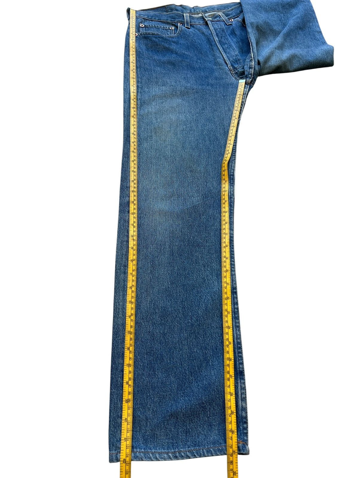 Levi's Vintage 90s Levis 501 Stonewash Usa Denim Jeans 32x31 Size US 32 / EU 48 - 12 Thumbnail