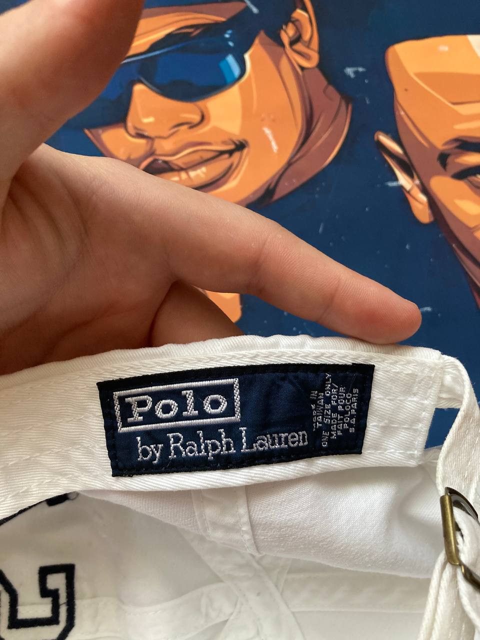 Polo Ralph Lauren Polo Ralph Lauren Vintage USA Big Logo Cap Size ONE SIZE - 7 Thumbnail