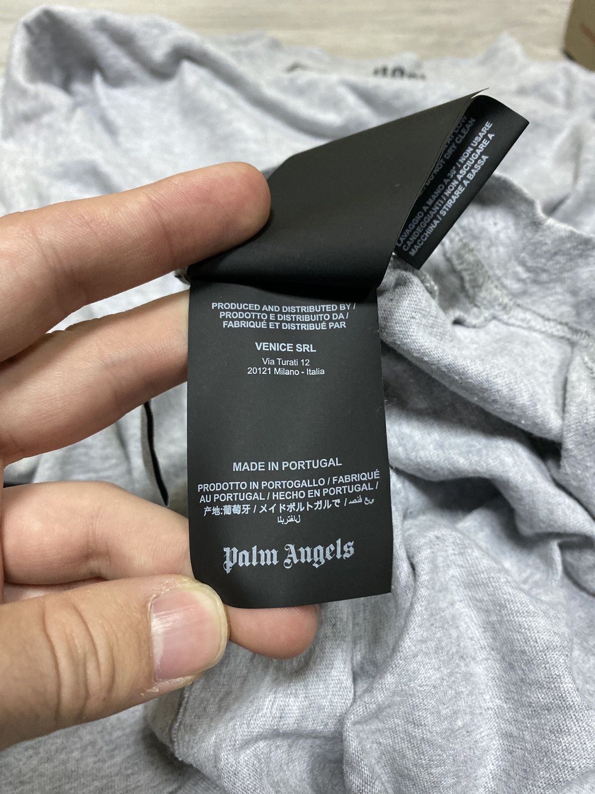 Palm Angels Palm Angels spell out big logo t-shirt Size US M / EU 48-50 / 2 - 7 Thumbnail
