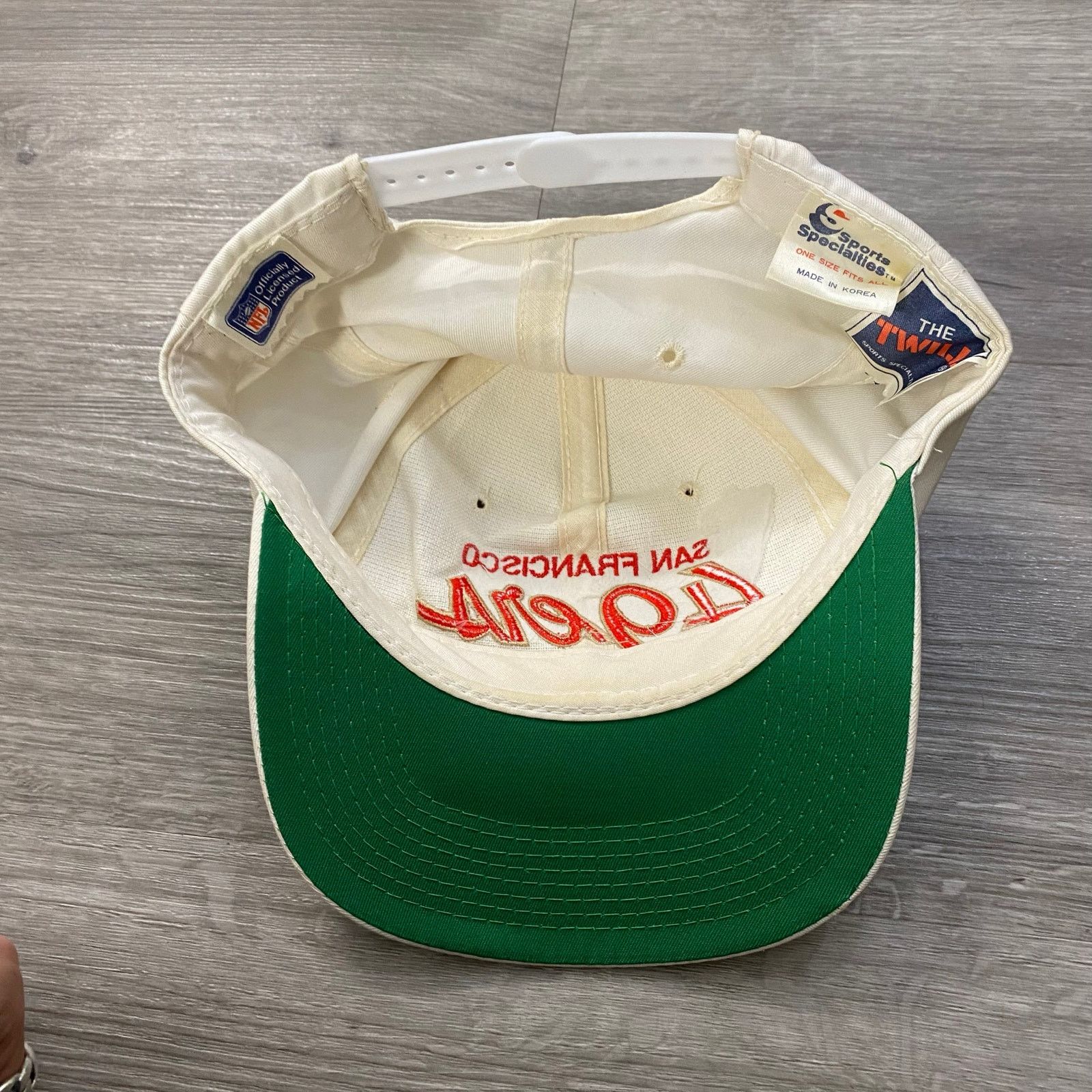 Vintage VINTAGE SAN FRANCISCO 49ERS SPORTS SPECIALTIES SNAPBACK HAT Size ONE SIZE - 7 Thumbnail