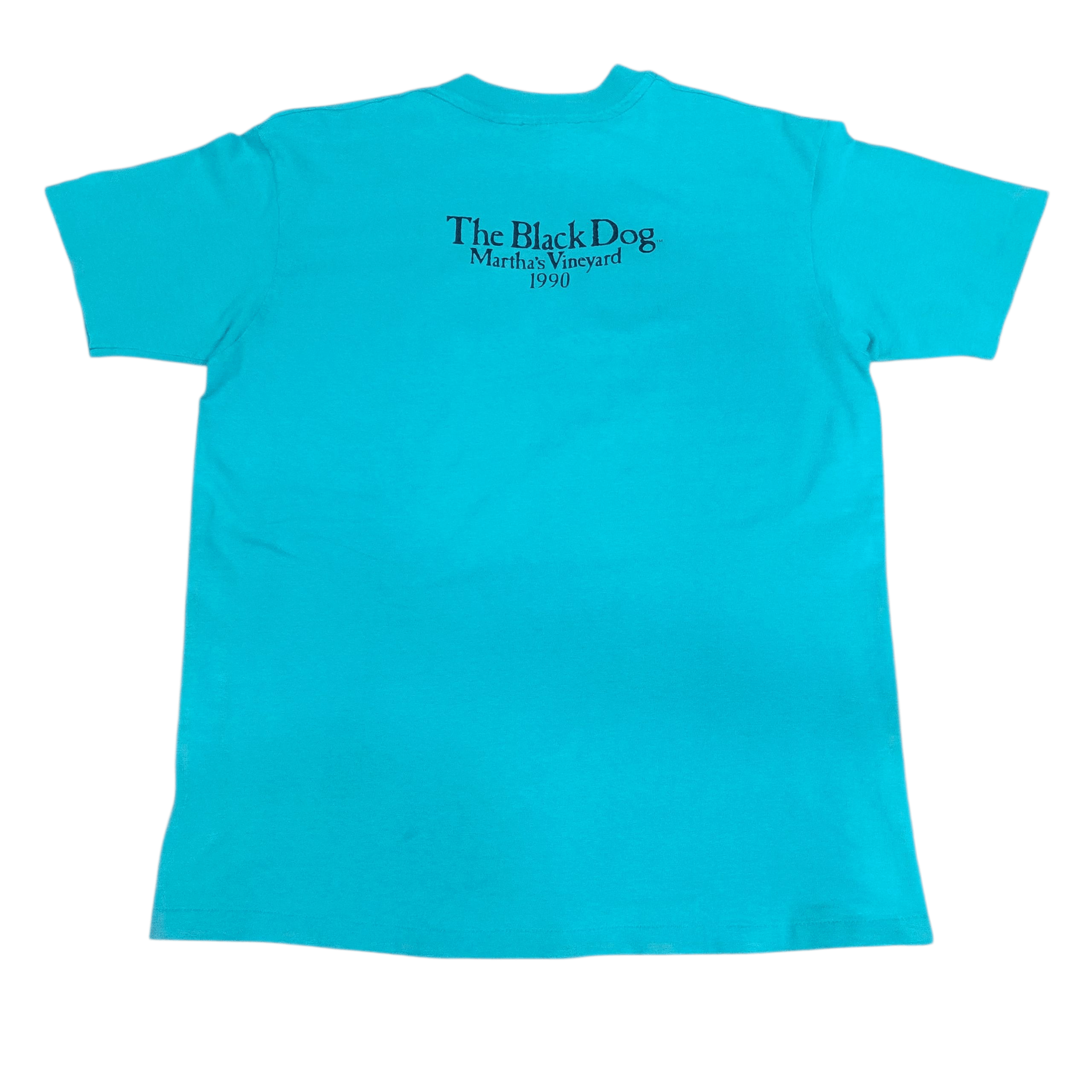 Vintage Vintage 1990 THE BLACK DOG MARTHA'S VINEYARDS Hanes Shirt Size US L / EU 52-54 / 3 - 5 Thumbnail