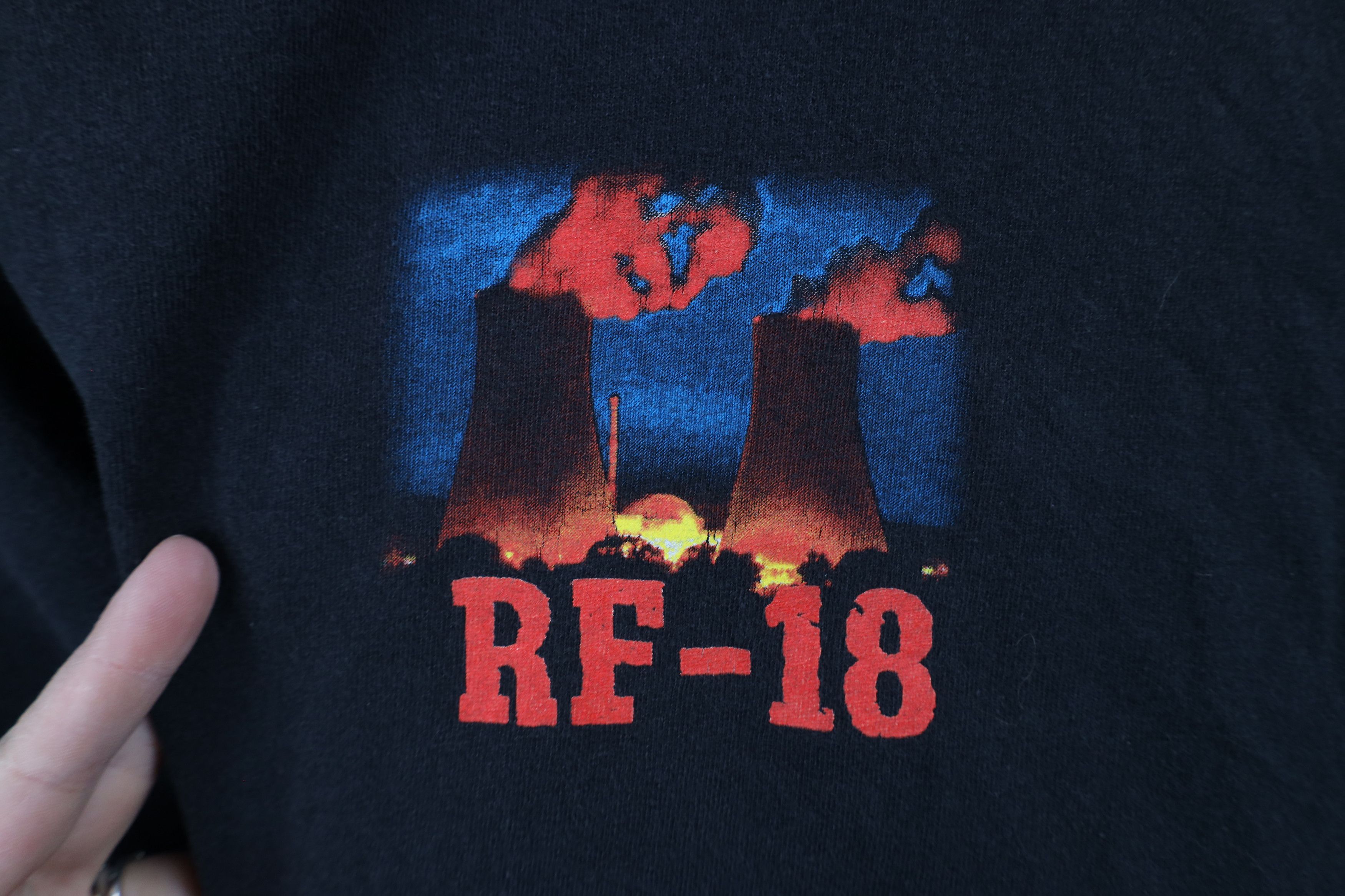 Vintage Vintage Fermi 2 Nuclear Power Plant Long Sleeve T-Shirt Size US XXL / EU 58 / 5 - 4 Thumbnail