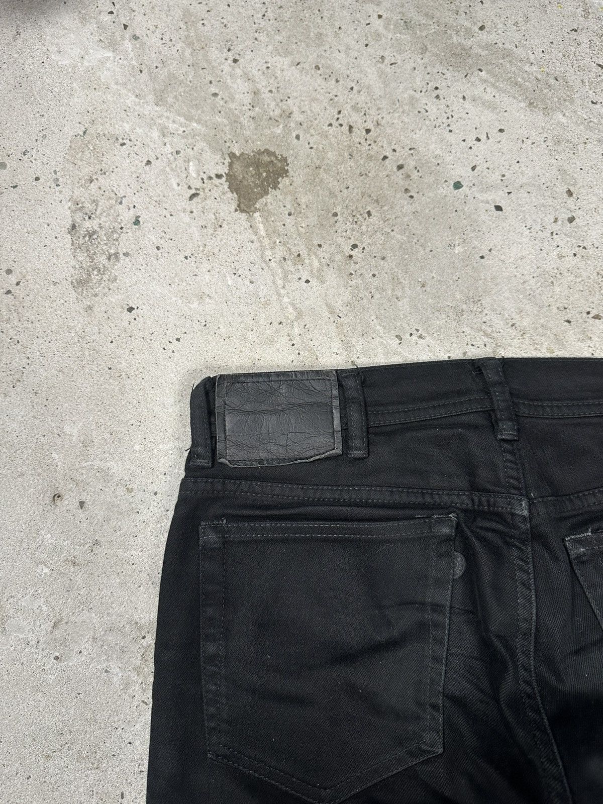 Acne Studios Acne Studios Bla Konst North Stay Black Denim Pants Jeans Size US 30 / EU 46 - 18 Thumbnail